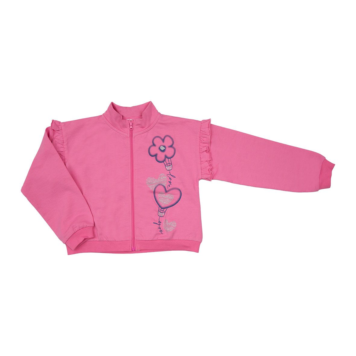 Mawi cardigan felpa con st e frill 4a - Mawi