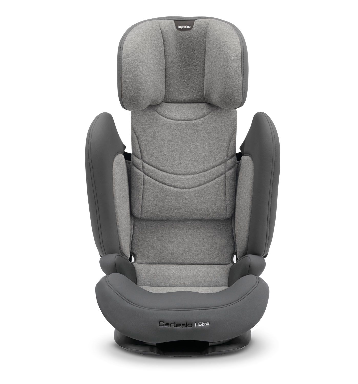 Inglesina seggiolino auto cartesio i-size, 100-150 cm, colore stone grey - Inglesina
