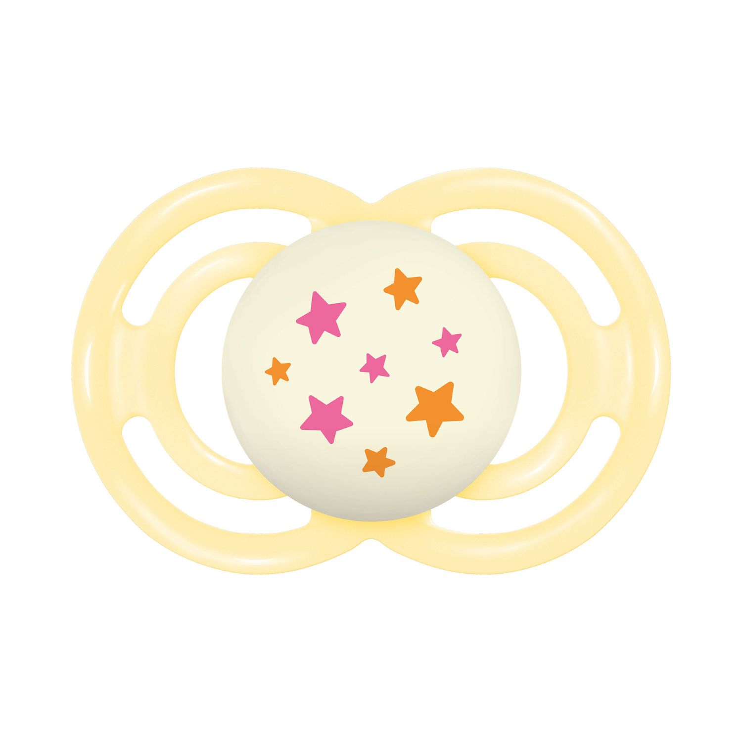 Succhietti perfect night 16+m silicone bio-circolare conf. singola giallo - mam - Mam