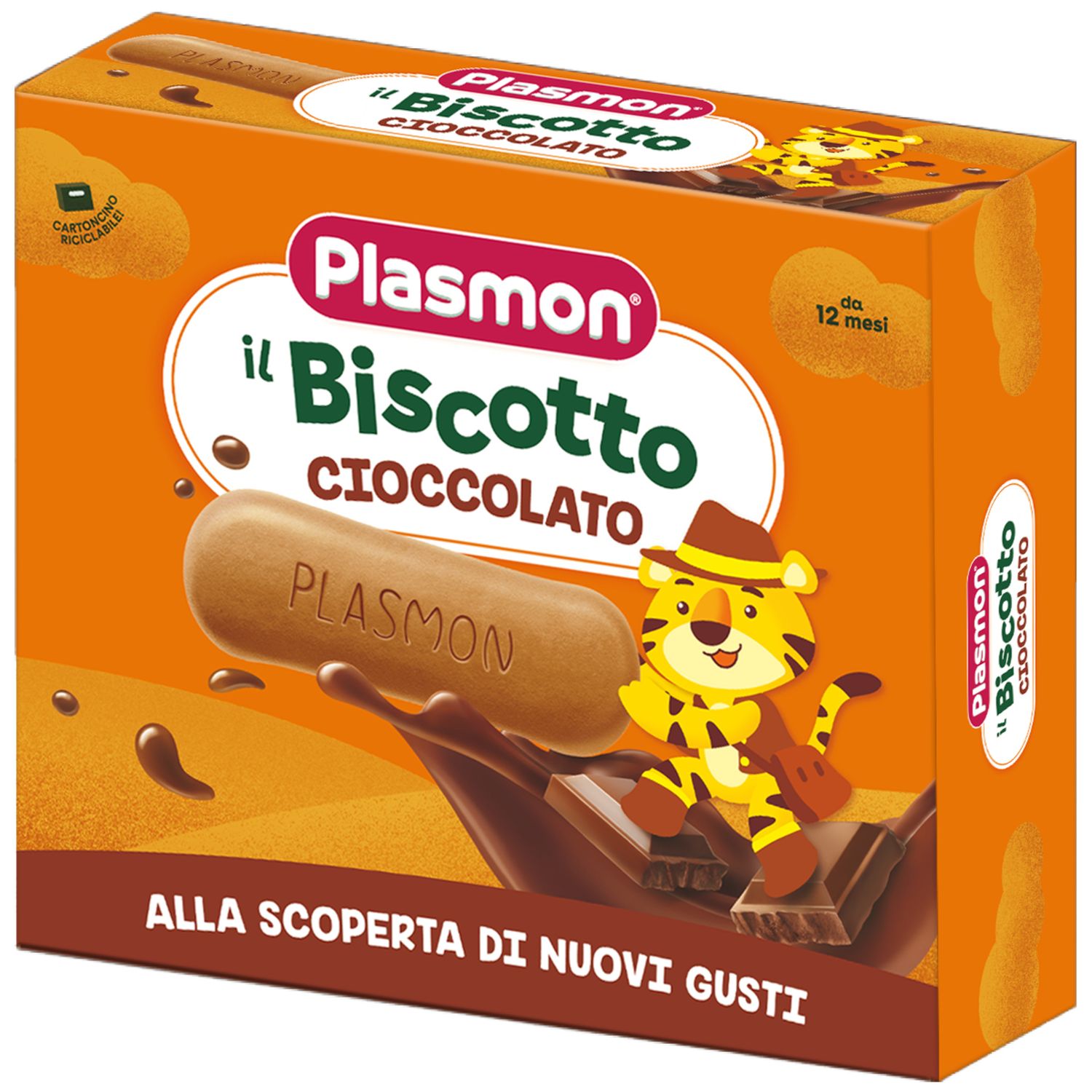 Biscotto plasmon al cioccolato 12m+ 320 g - plasmon - Plasmon