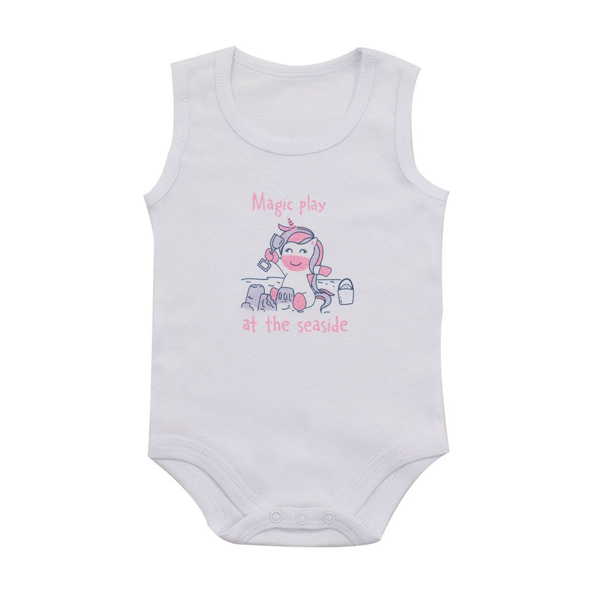 Mawi body canotta costina con stampa - Mawi