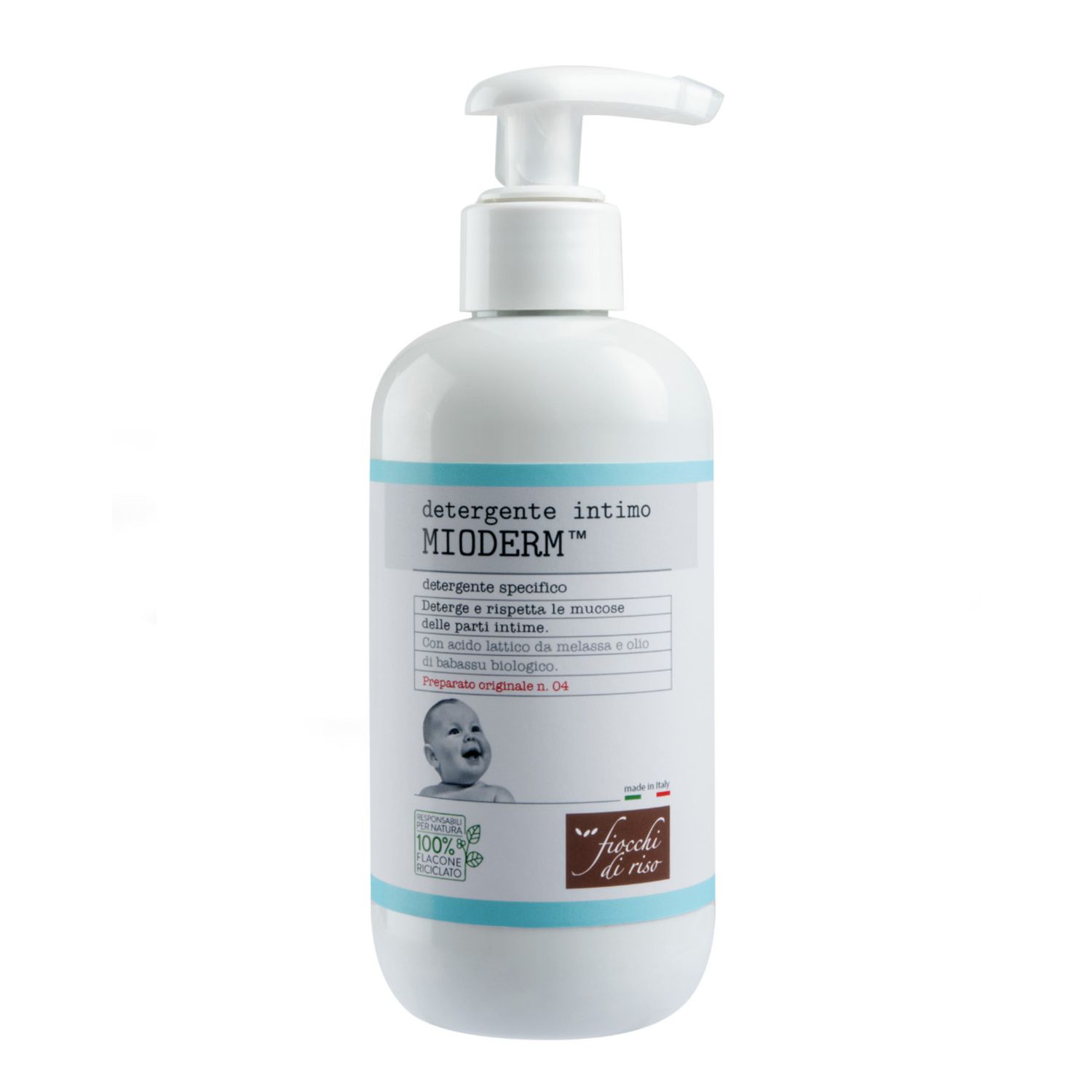 Detergente intimo mioderm 240ml - fiocchi di riso - Fiocchi di Riso