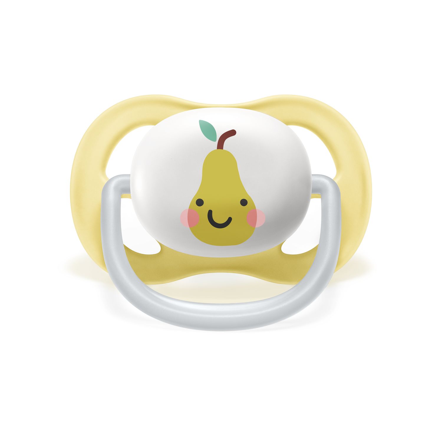 2 ciucci ultra air collection 0-6 mesi decorazione mela/pera - philips avent - Avent
