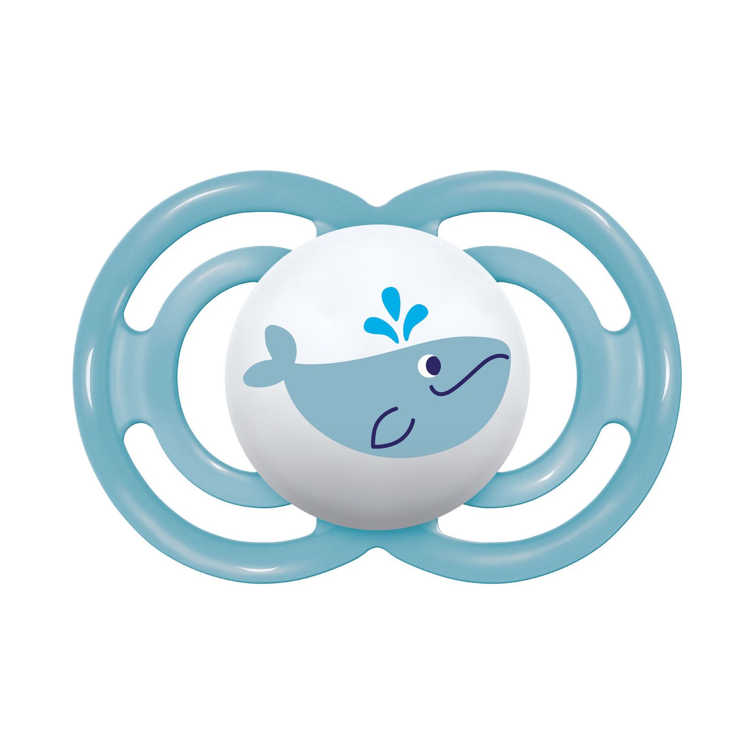 Succhietti perfect 16+m silicone bio-circolare conf. singola blu - mam - Mam