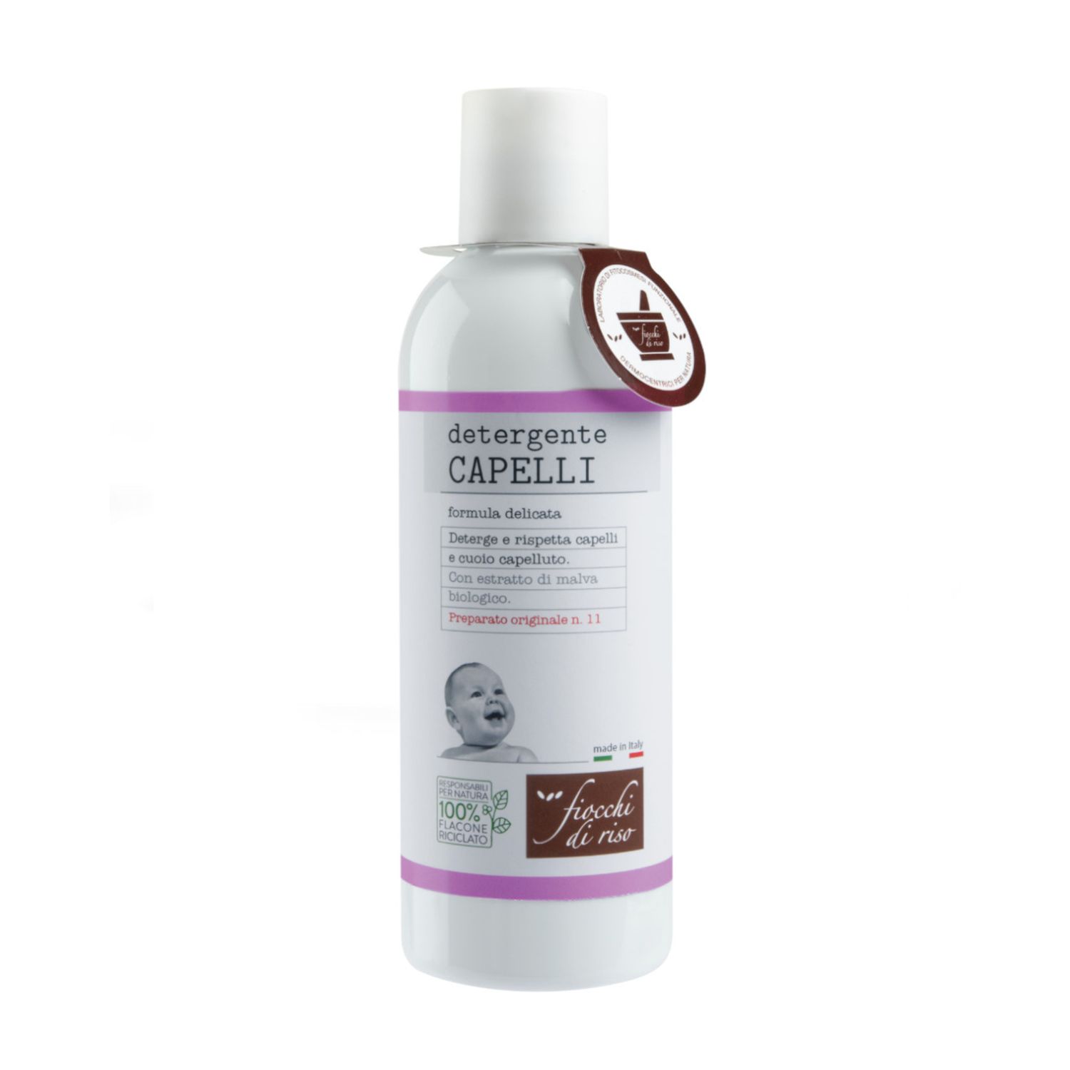 Detergente capelli 200ml - fiocchi di riso - Fiocchi di Riso