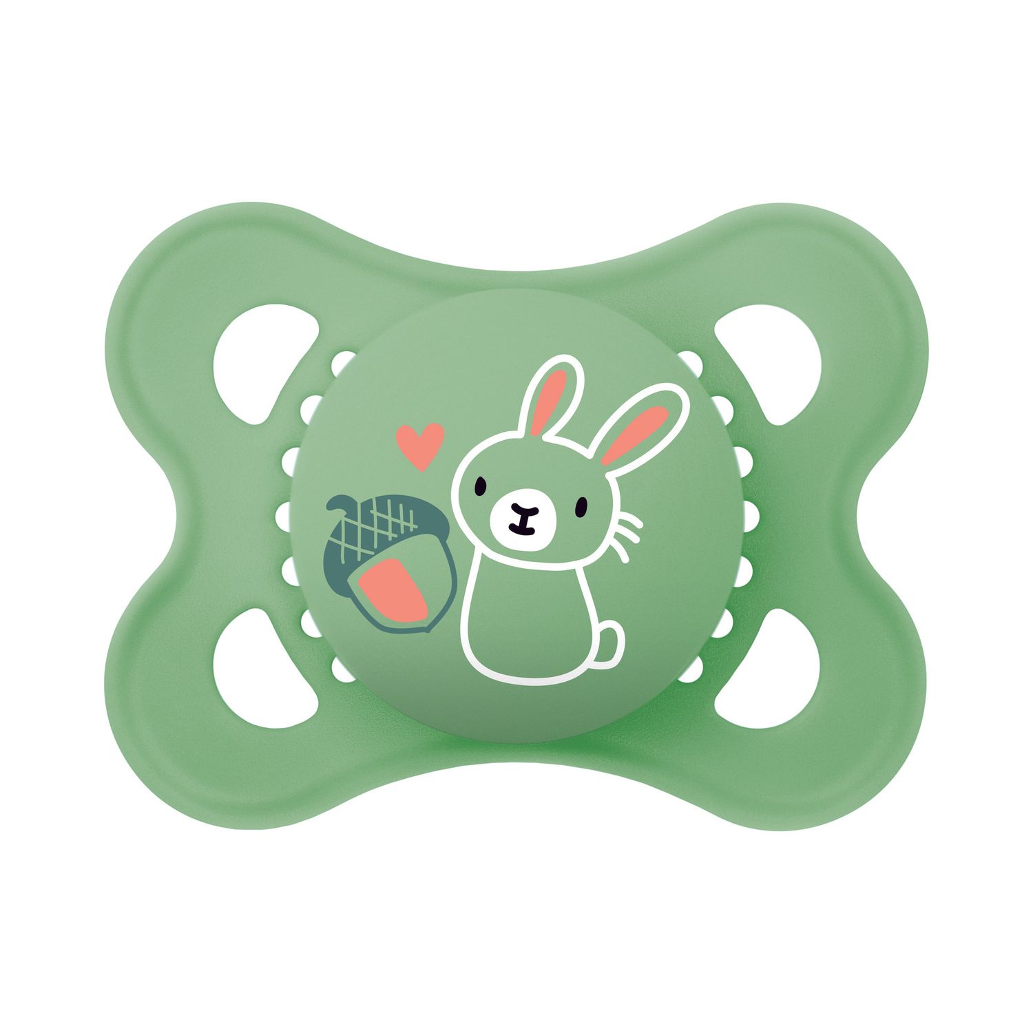 Succhietti original 2-6m silicone bio-circolare conf. doppia verde/beige - mam - Mam