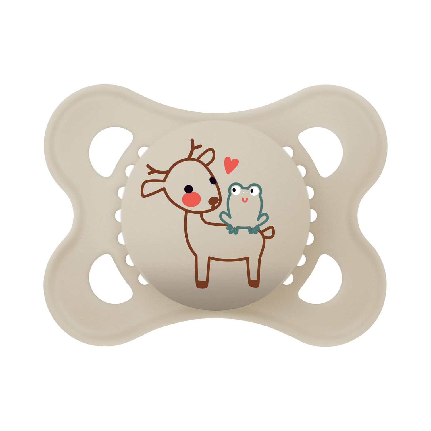 Succhietti original 2-6m silicone bio-circolare conf. doppia verde/beige - mam - Mam