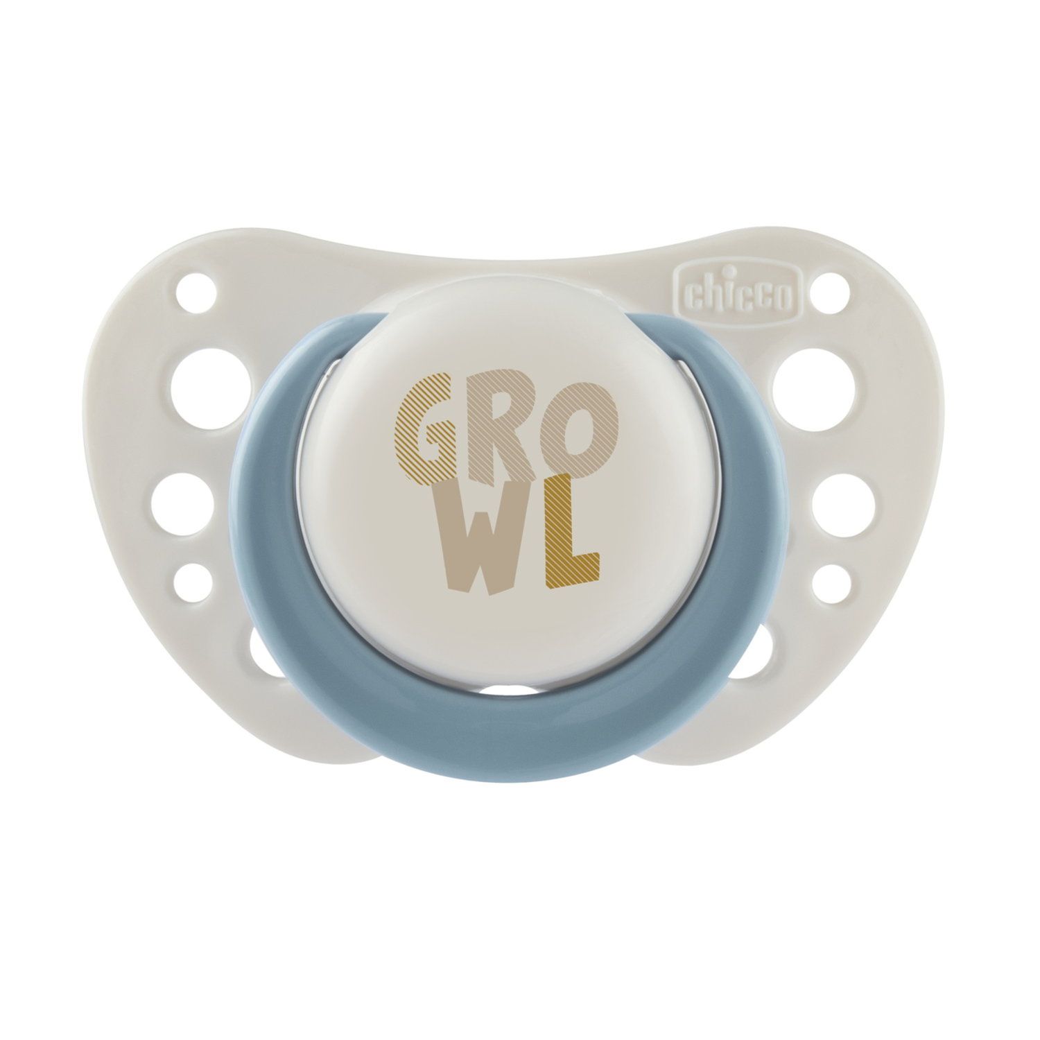 Physioforma air azzurro in silicone 2-6 mesi | 2 pezzi | chicco - Chicco