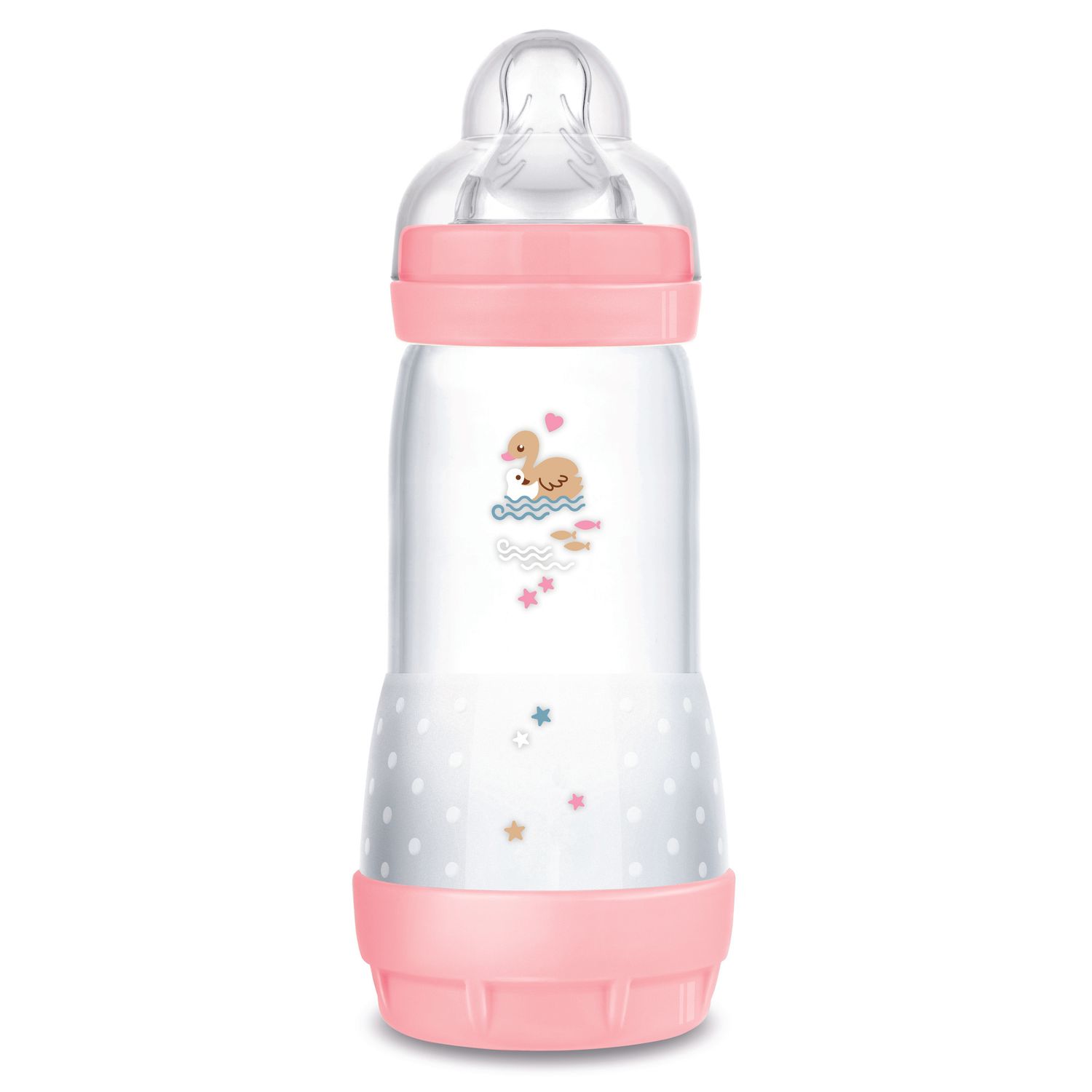 Biberon easy start 320ml bio-circolare conf. singola rosa - mam - Mam