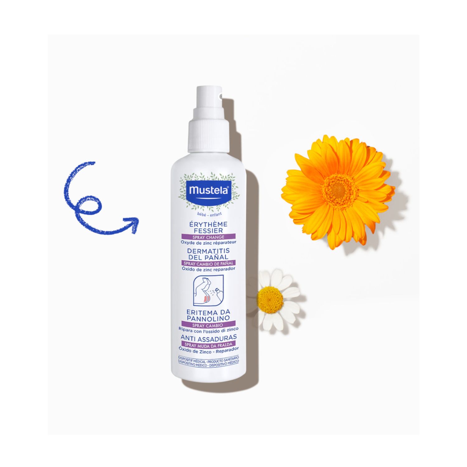 Mustela spray cambio 75ml - Mustela