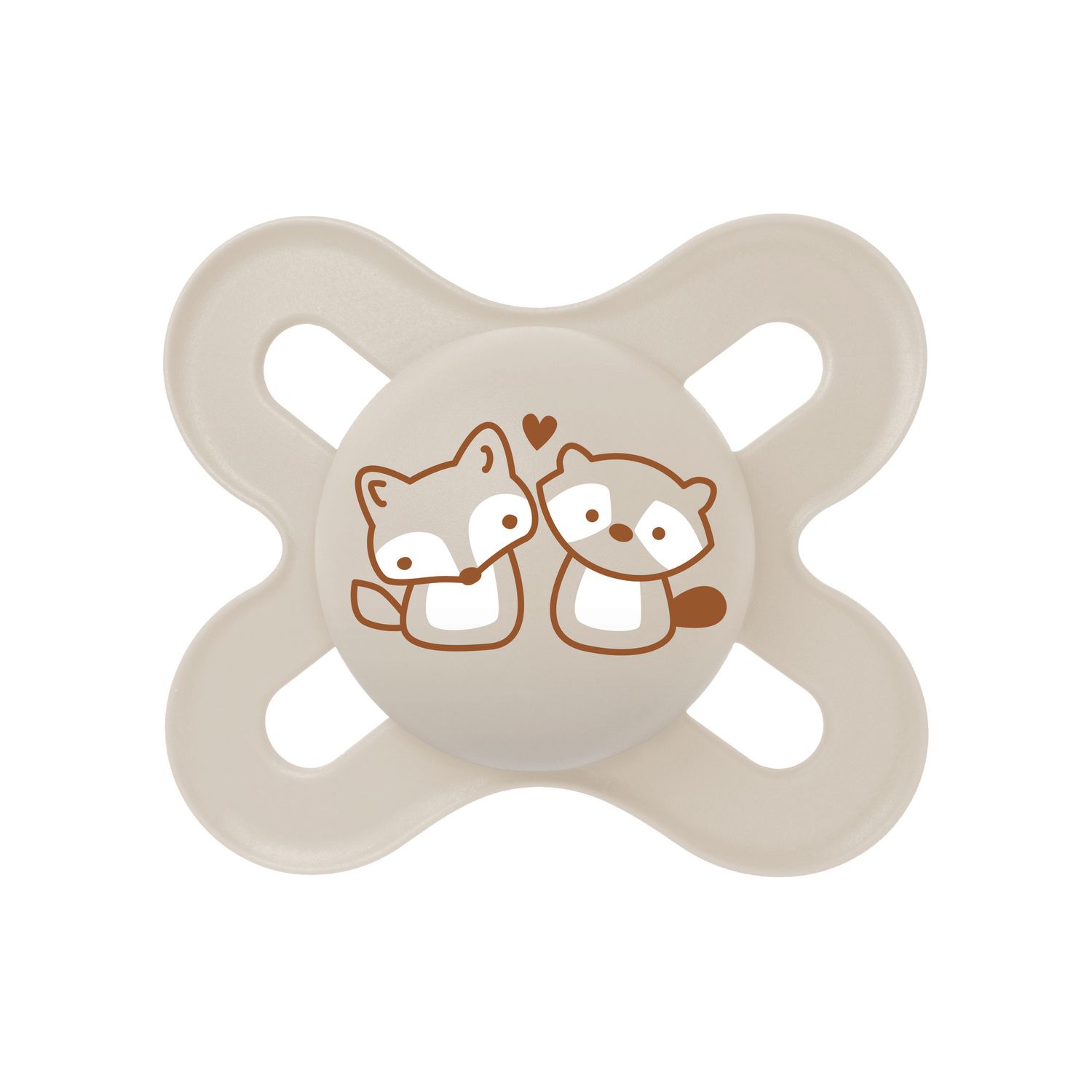 Succhietti original start  0-2m silicone bio-circolare conf. doppia verde/grigio - mam - Mam