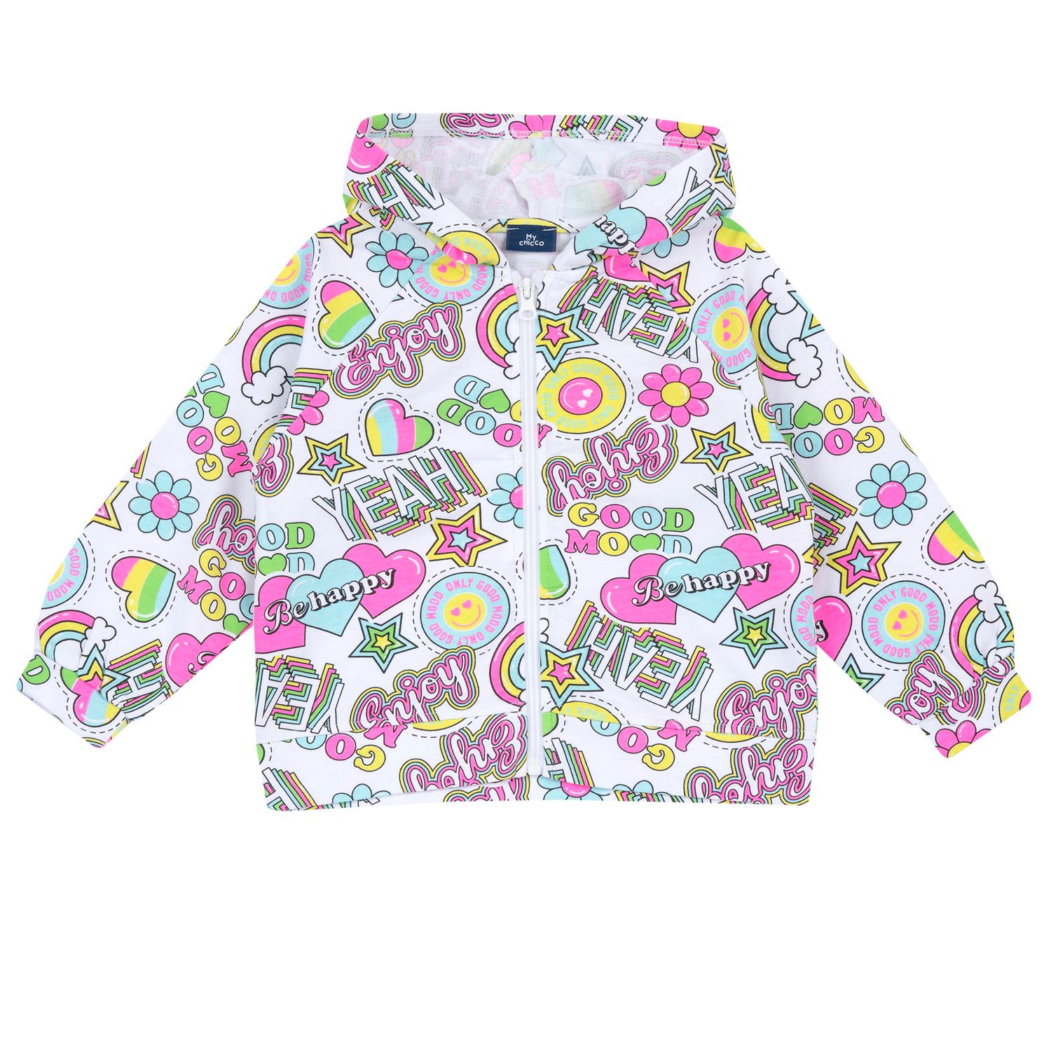 Chicco felpa con cappuccio e zip - Chicco