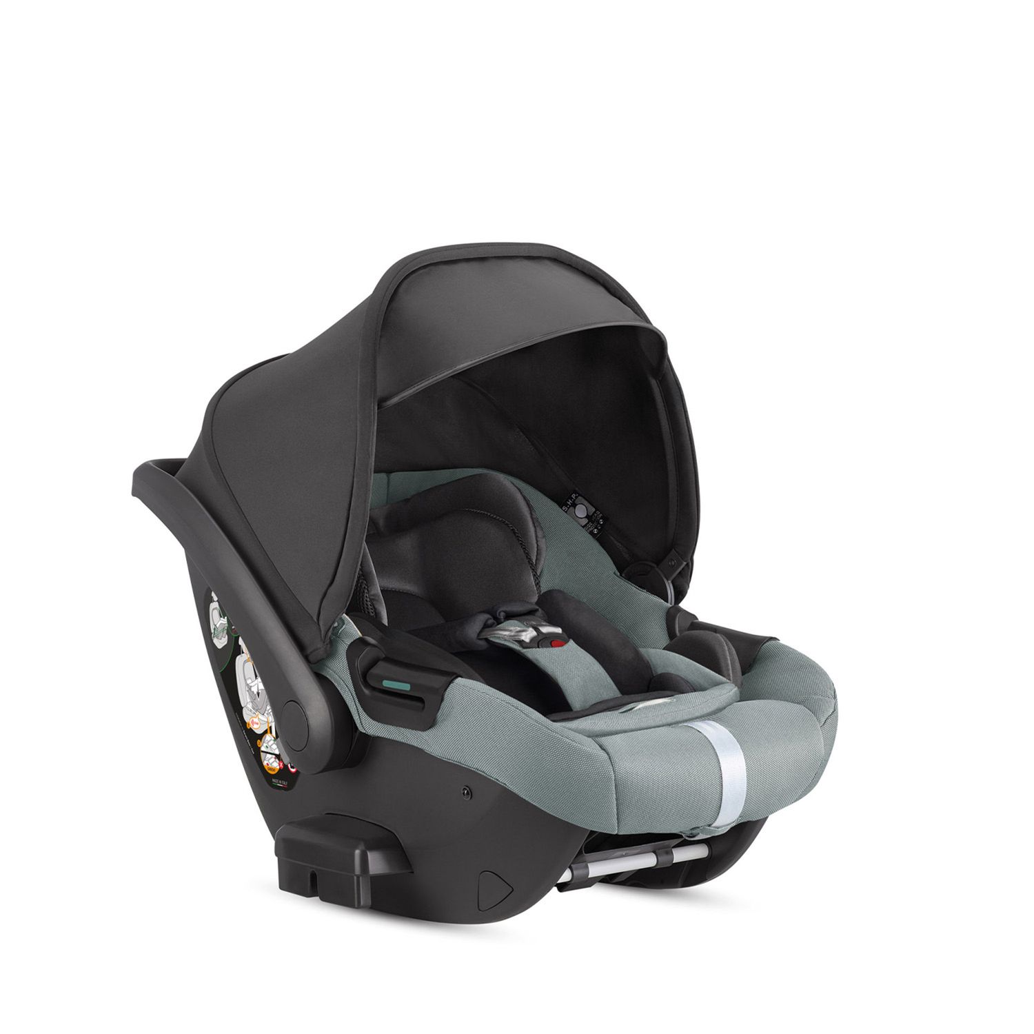 Aptica xt system quattro darwin recline colore igloo grey telaio nero - inglesina - Inglesina