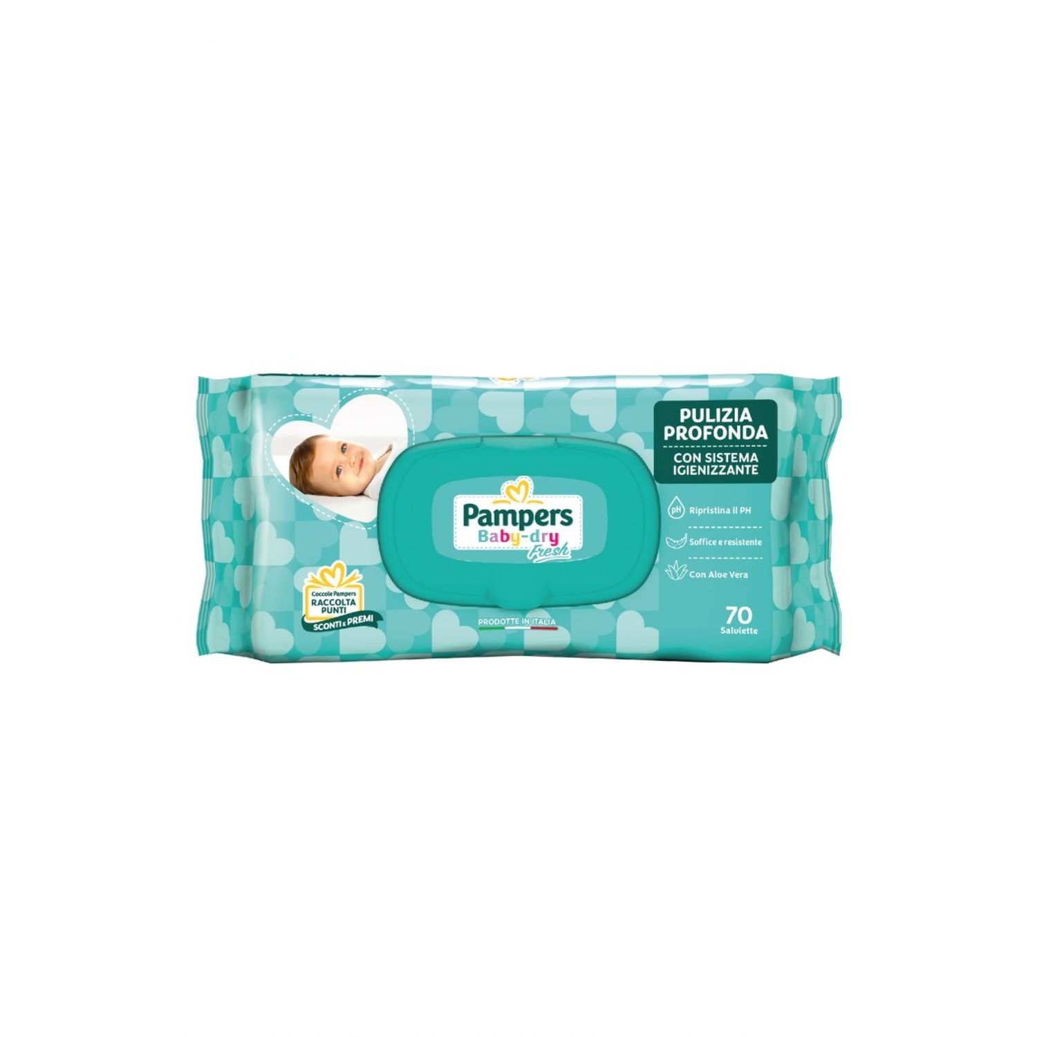 Pampers - baby fresh nuova trama x70 - Catalogo Pampers