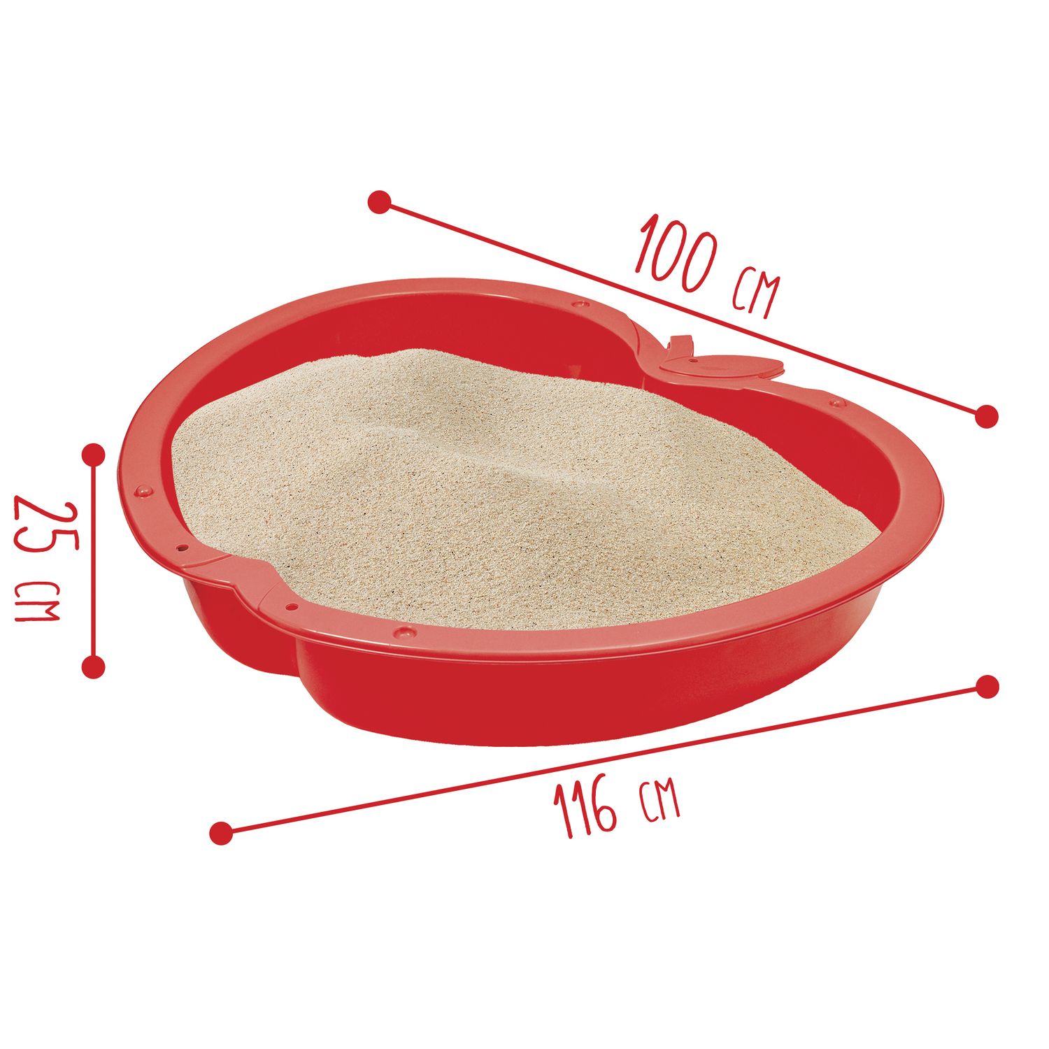 Sabbiera mela disponibile in due colori - Sun&Sport