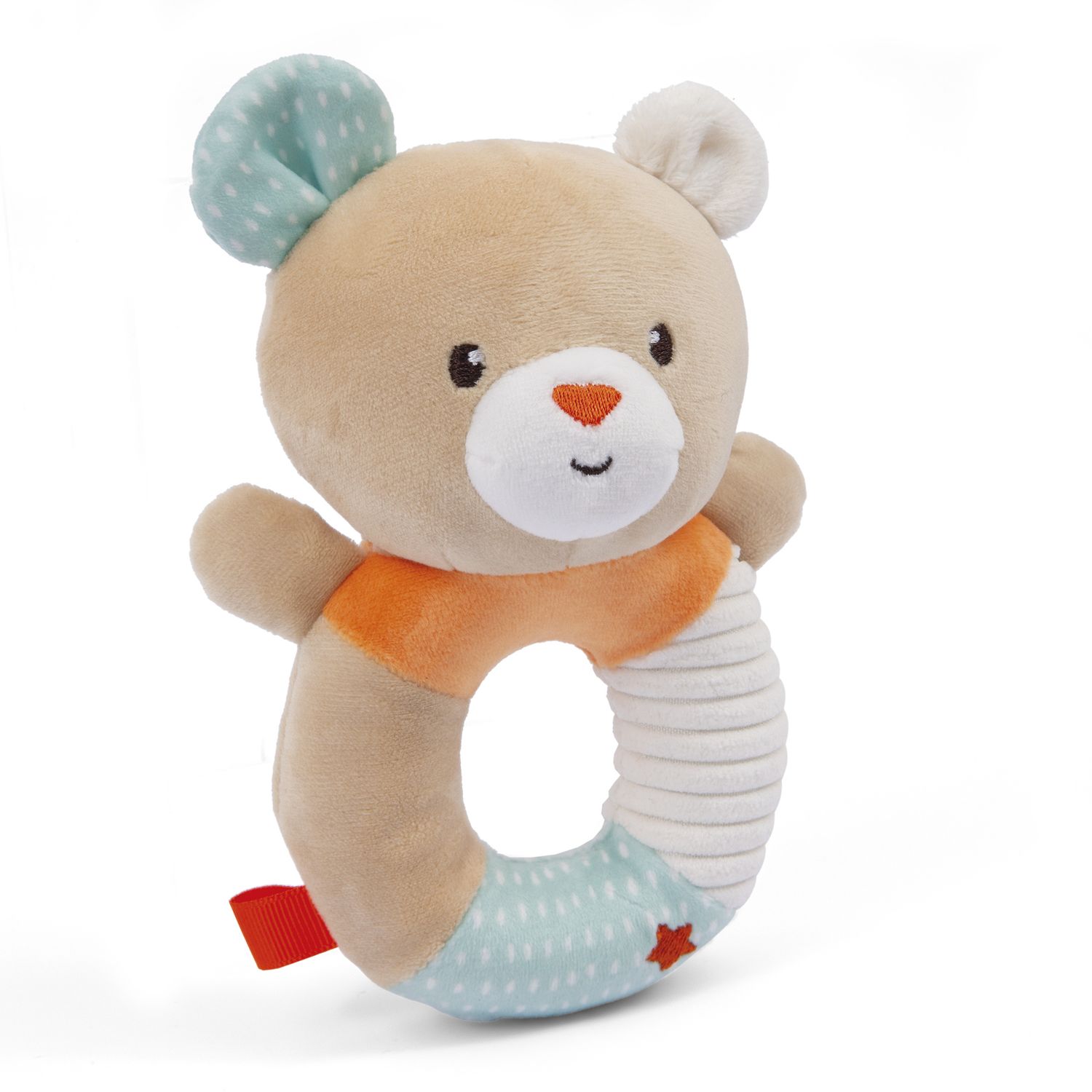 Sonaglino anello soft orsetto benny - baby smile - Baby Smile