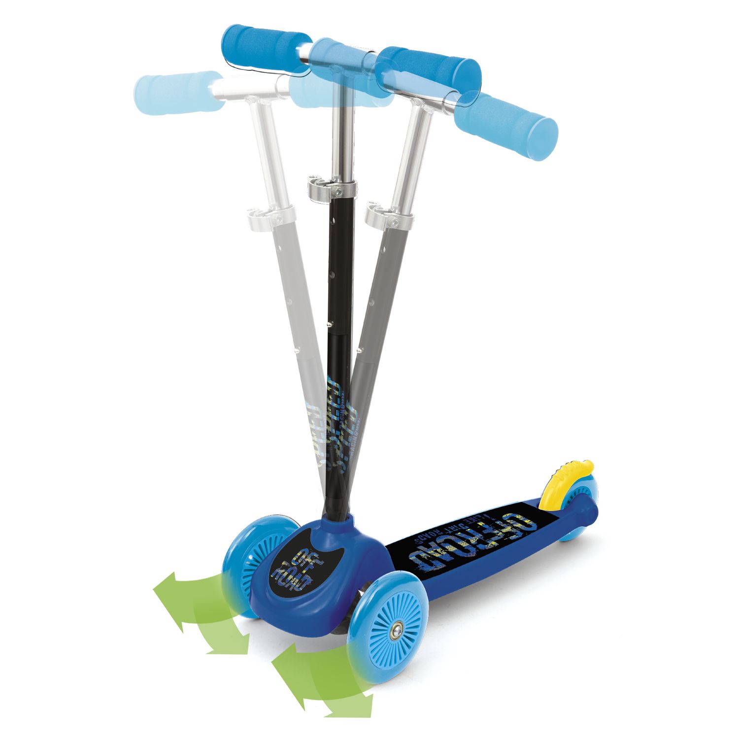 Monopattino 3 rutote twist & roll - sun & sport - Sun&Sport