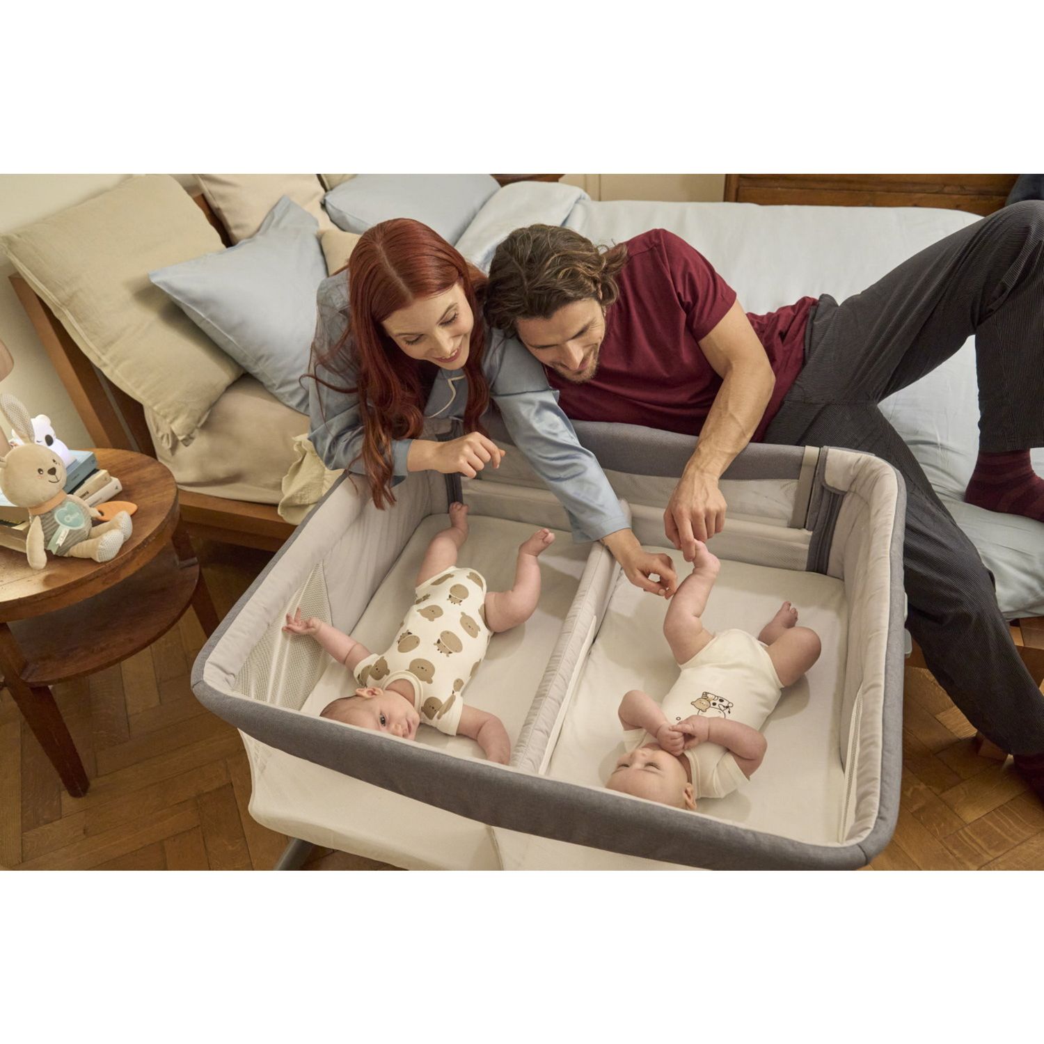 Chicco next2me twins magnet grey - Chicco