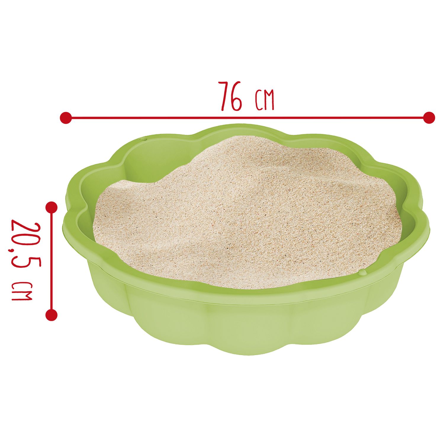 Sabbiera fiore diposnibile in diversi colori - sun & sport - Sun&Sport