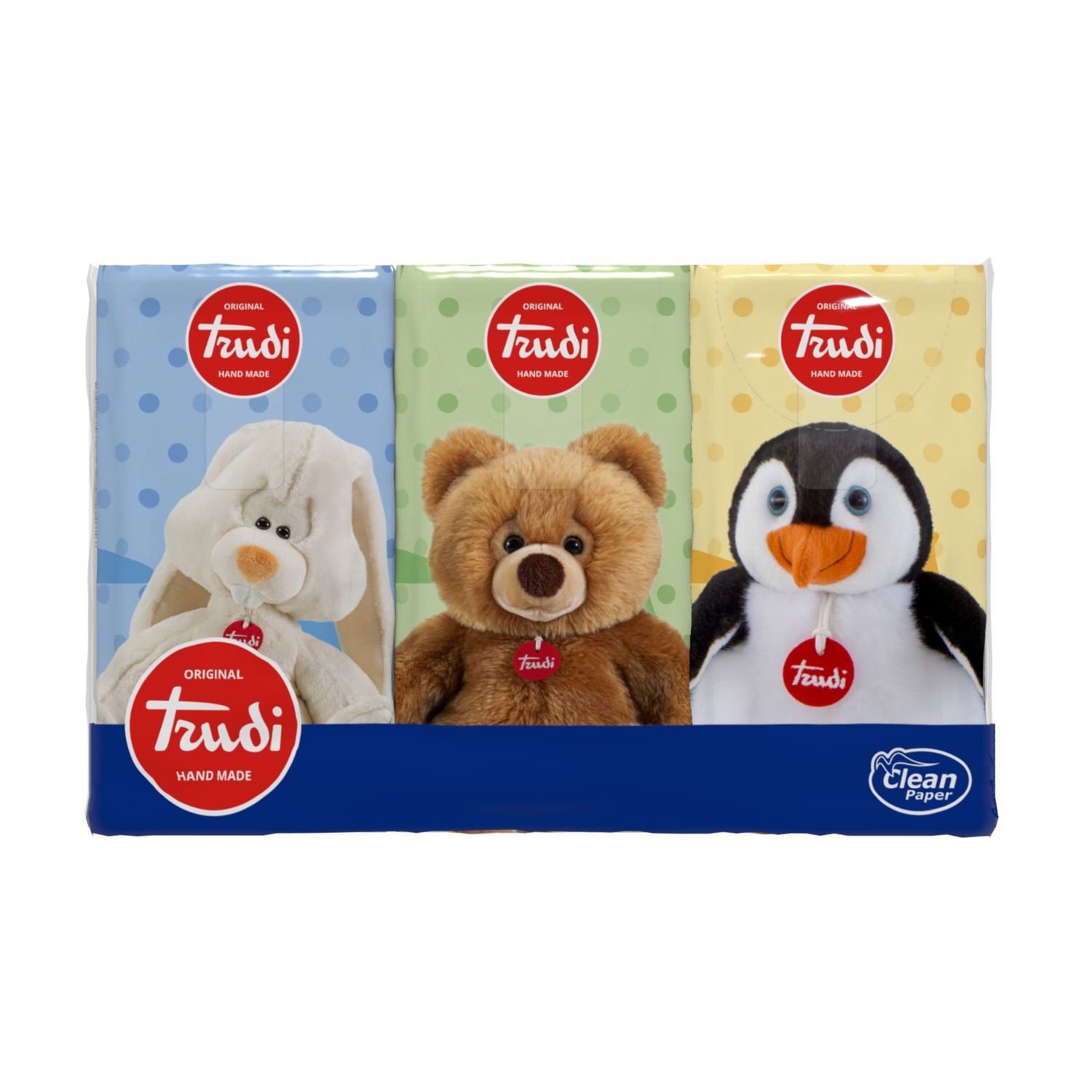 Clean paper fazzoletti trudi 6pack vaniglia - Clean Paper