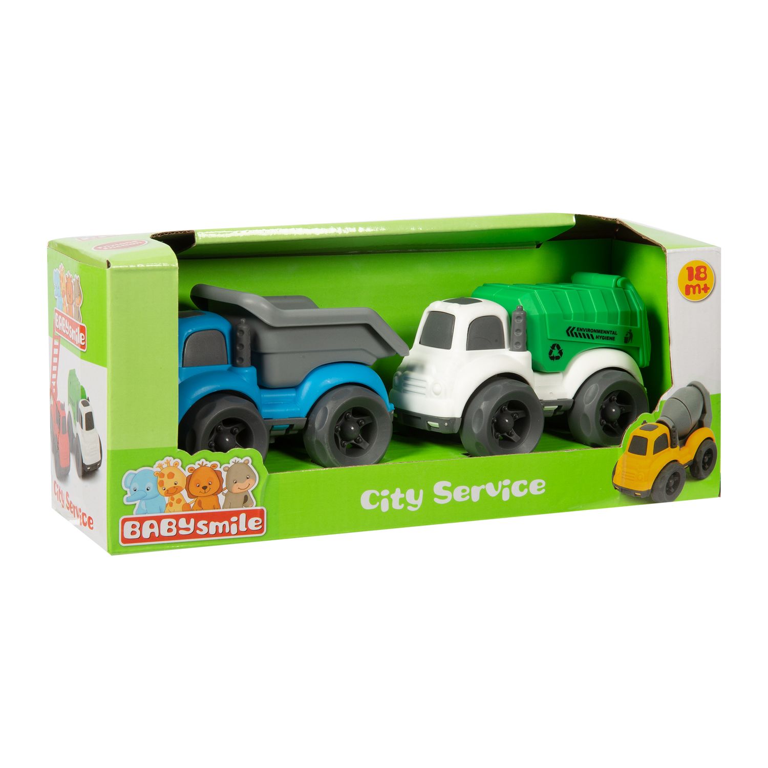 Veicoli - city service assortiti - baby smile - Baby Smile