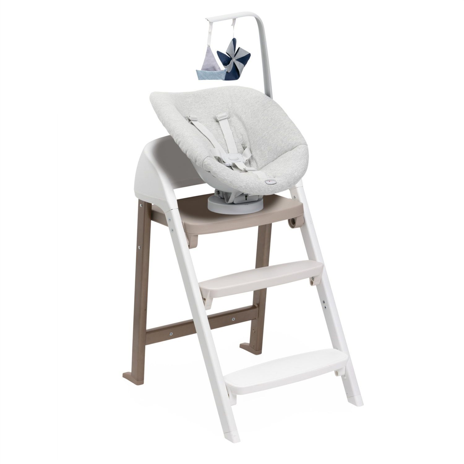 Kit neonato crescendo recliner grey - Chicco