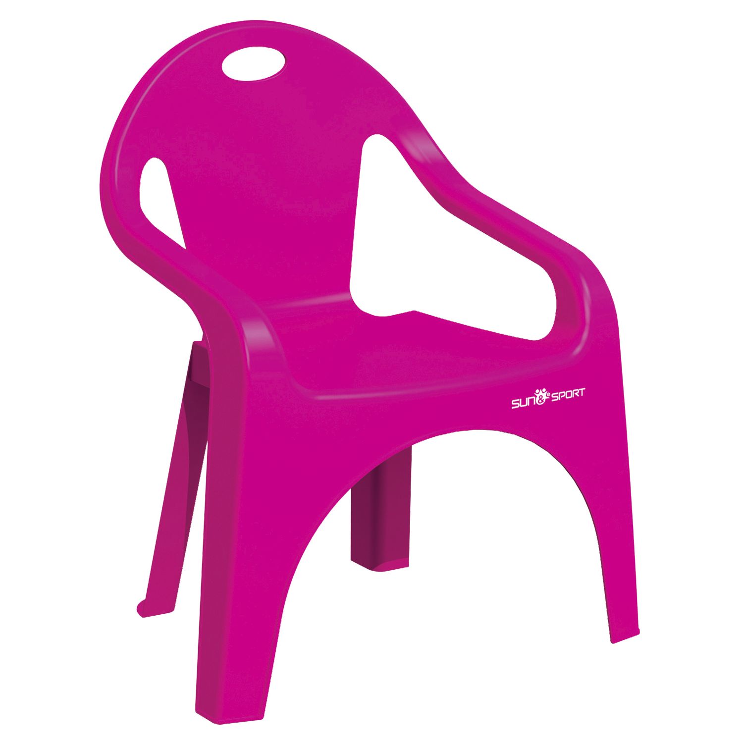 Sedia in plastica in diversi colori - sun & sport - Sun&Sport