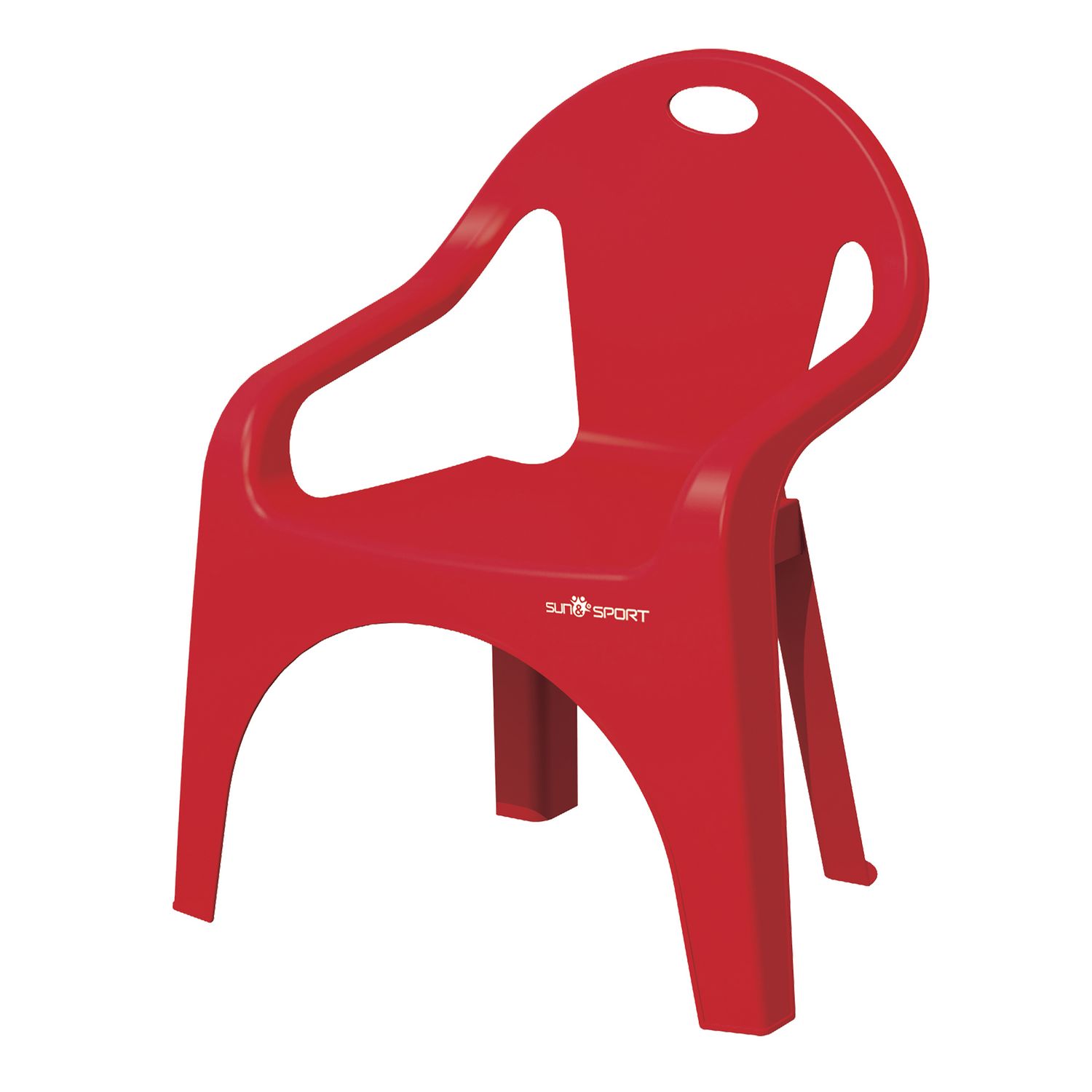 Sedia in plastica in diversi colori - sun & sport - Sun&Sport