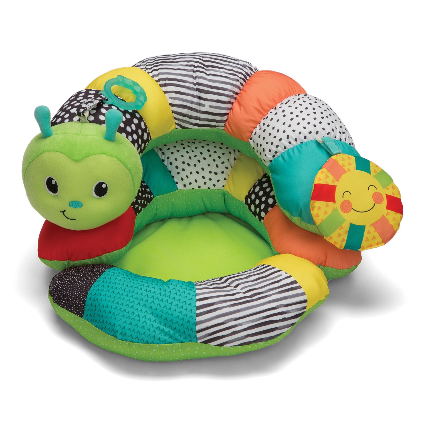 Cuscino bruco - prop a pillar - baby smile - Infantino