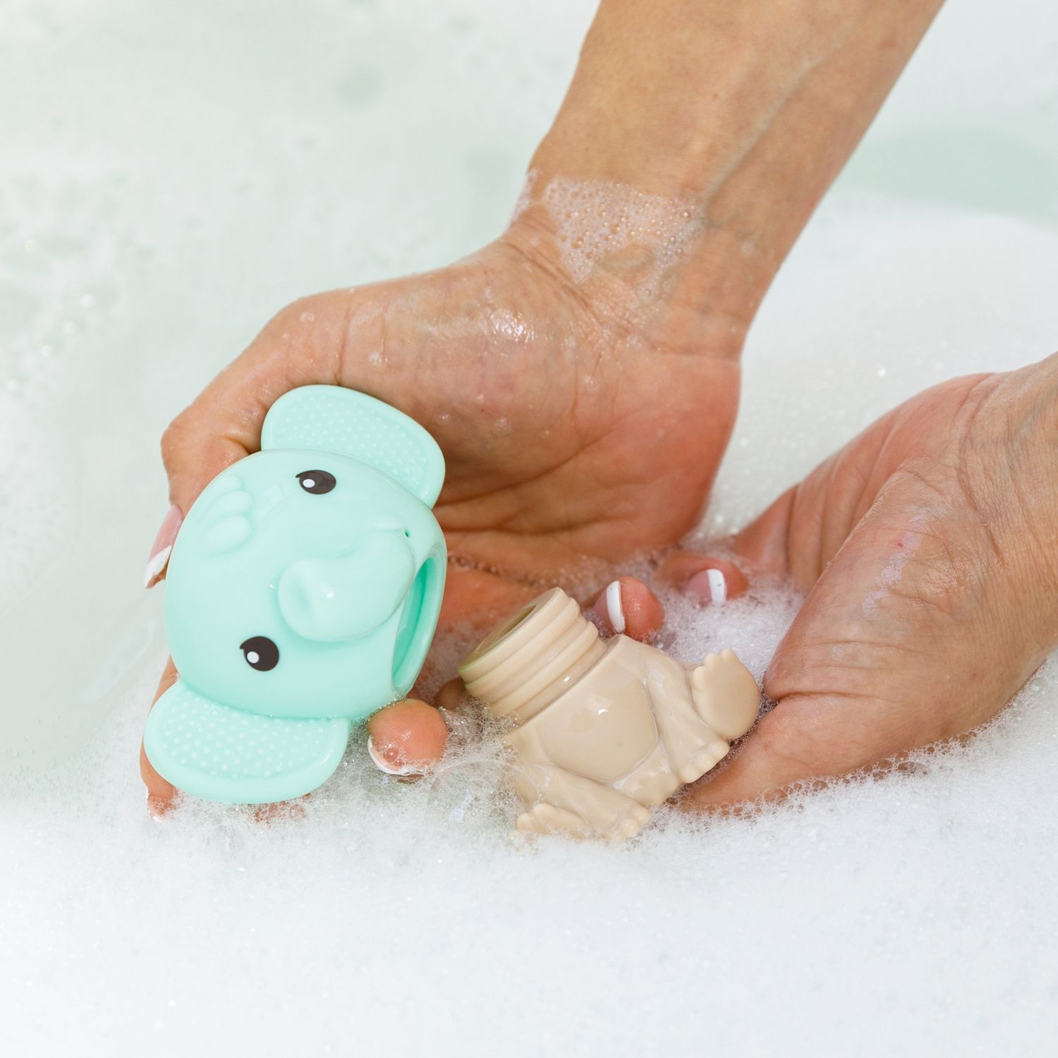 Animaletti spruzza acqua bagnetto - infantino - Infantino