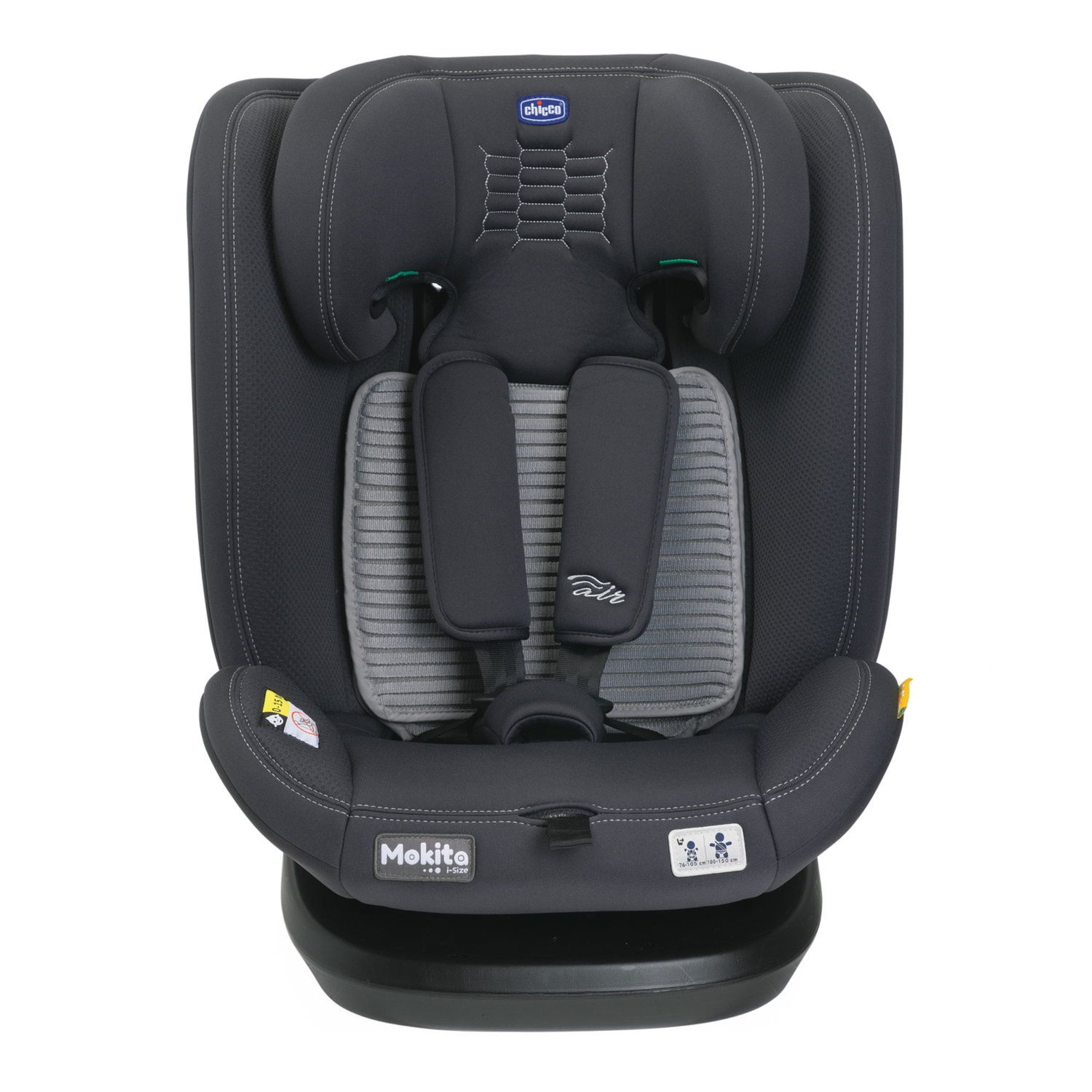Seggiolino auto mokita isizeair graphite (76-150cm) chicco - Chicco