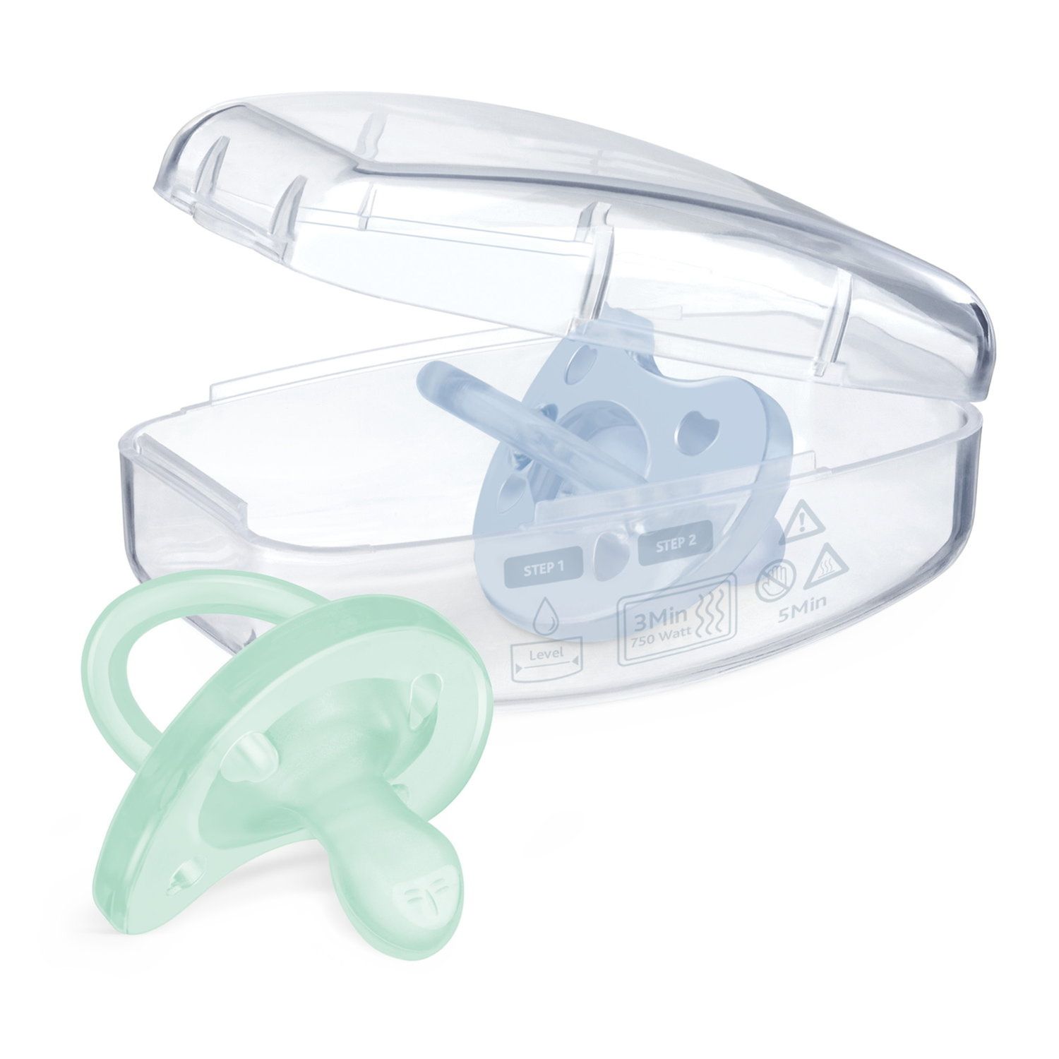 Chicco - gommotto azzurro 2-6m 1 pz - Chicco