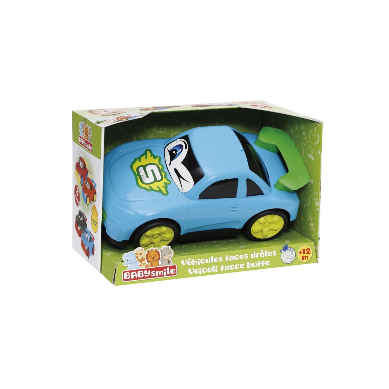 Veicoli facce buffe assortito - baby smile - Baby Smile