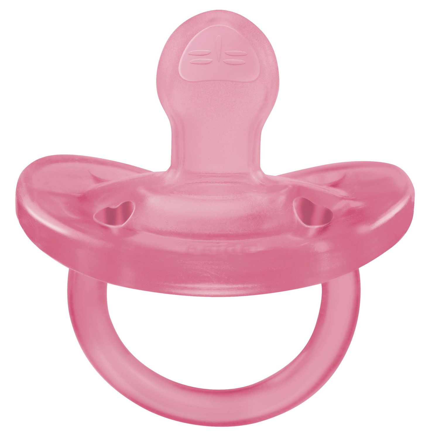 Chicco - gommotto silicone rosa 16-36m 2pz - Chicco