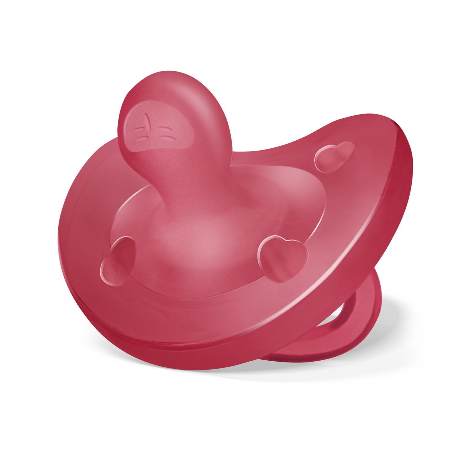 Chicco - gommotto silicone rosa 16-36m 2pz - Chicco