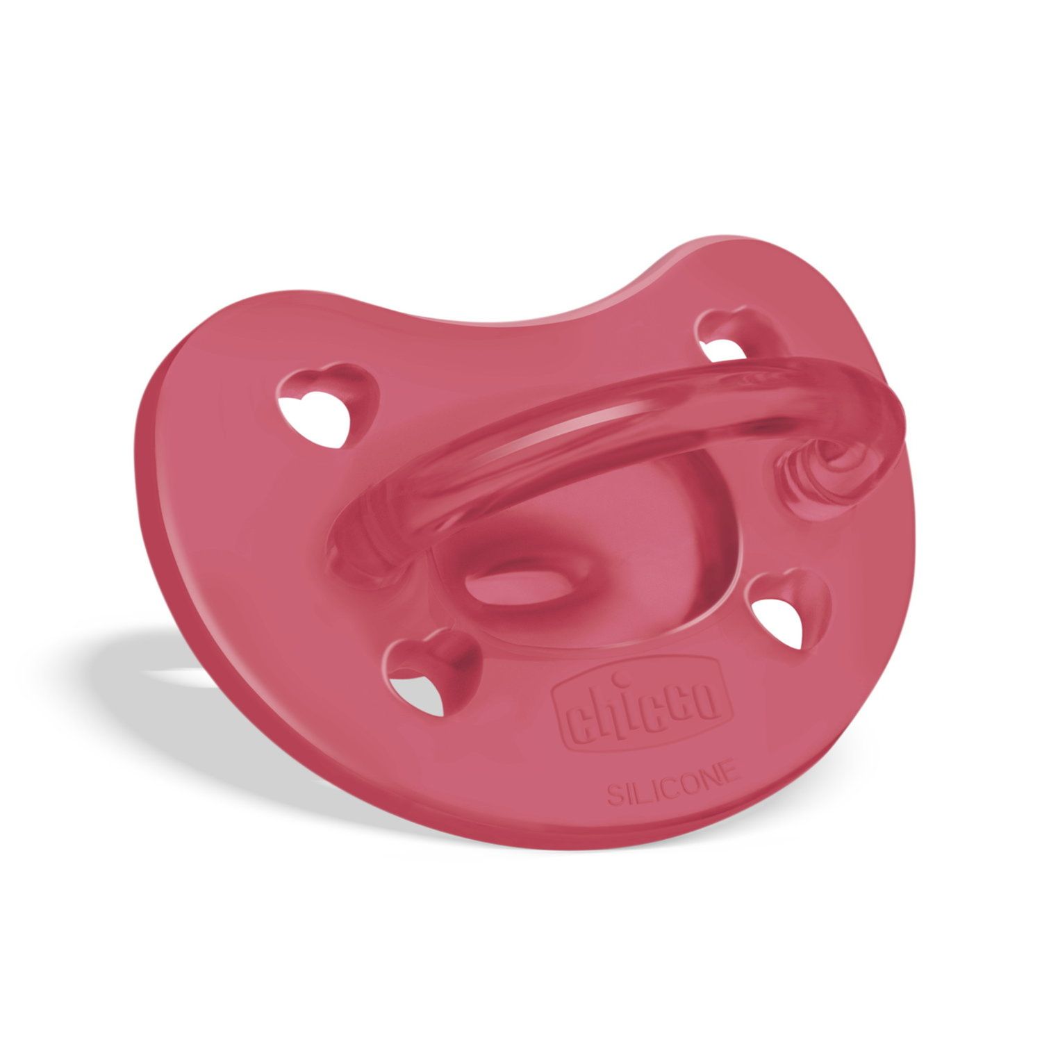 Chicco - gommotto silicone rosa 16-36m 2pz - Chicco