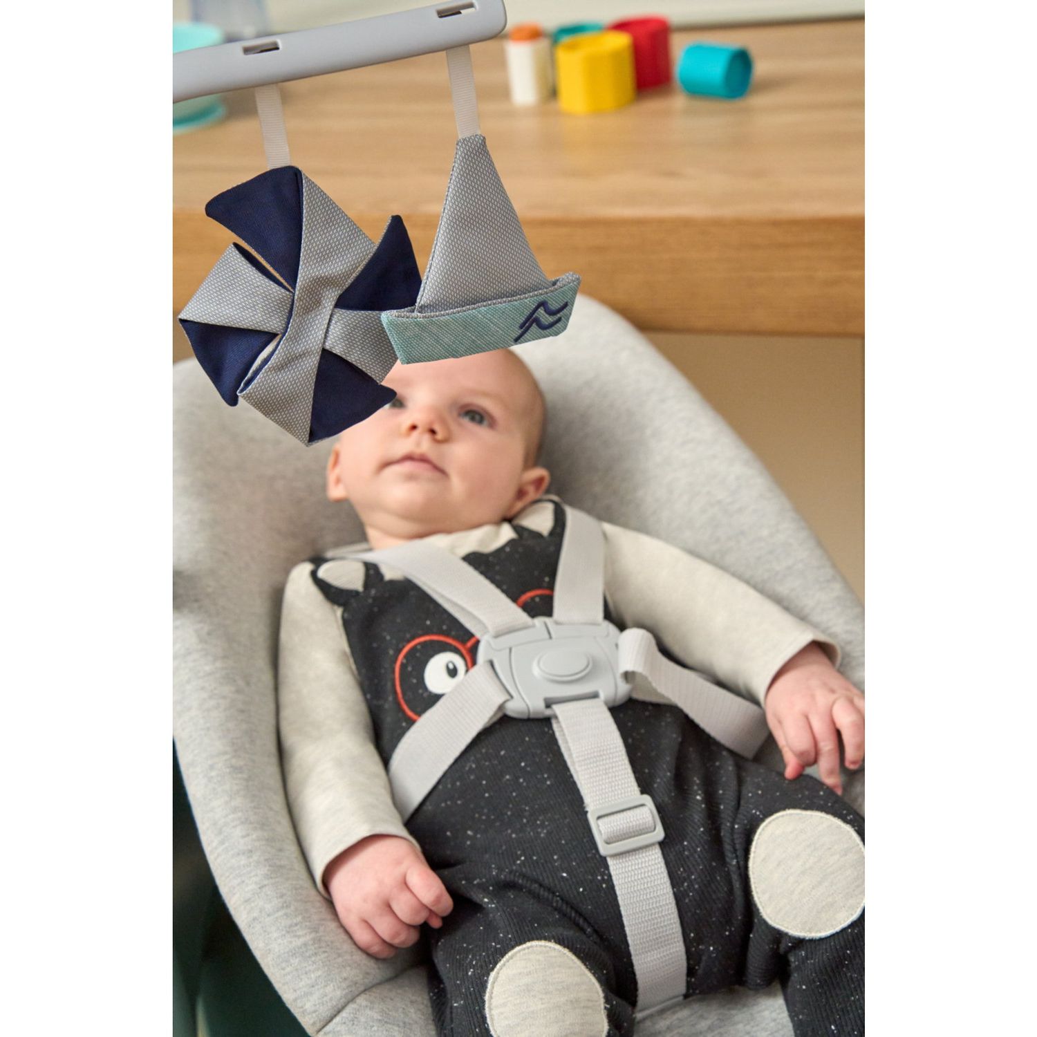 Kit neonato crescendo recliner grey - Chicco