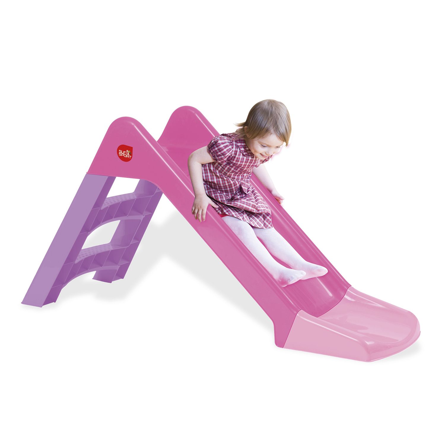 Scivolo 3 gradini rosa - sun & sport - Sun&Sport
