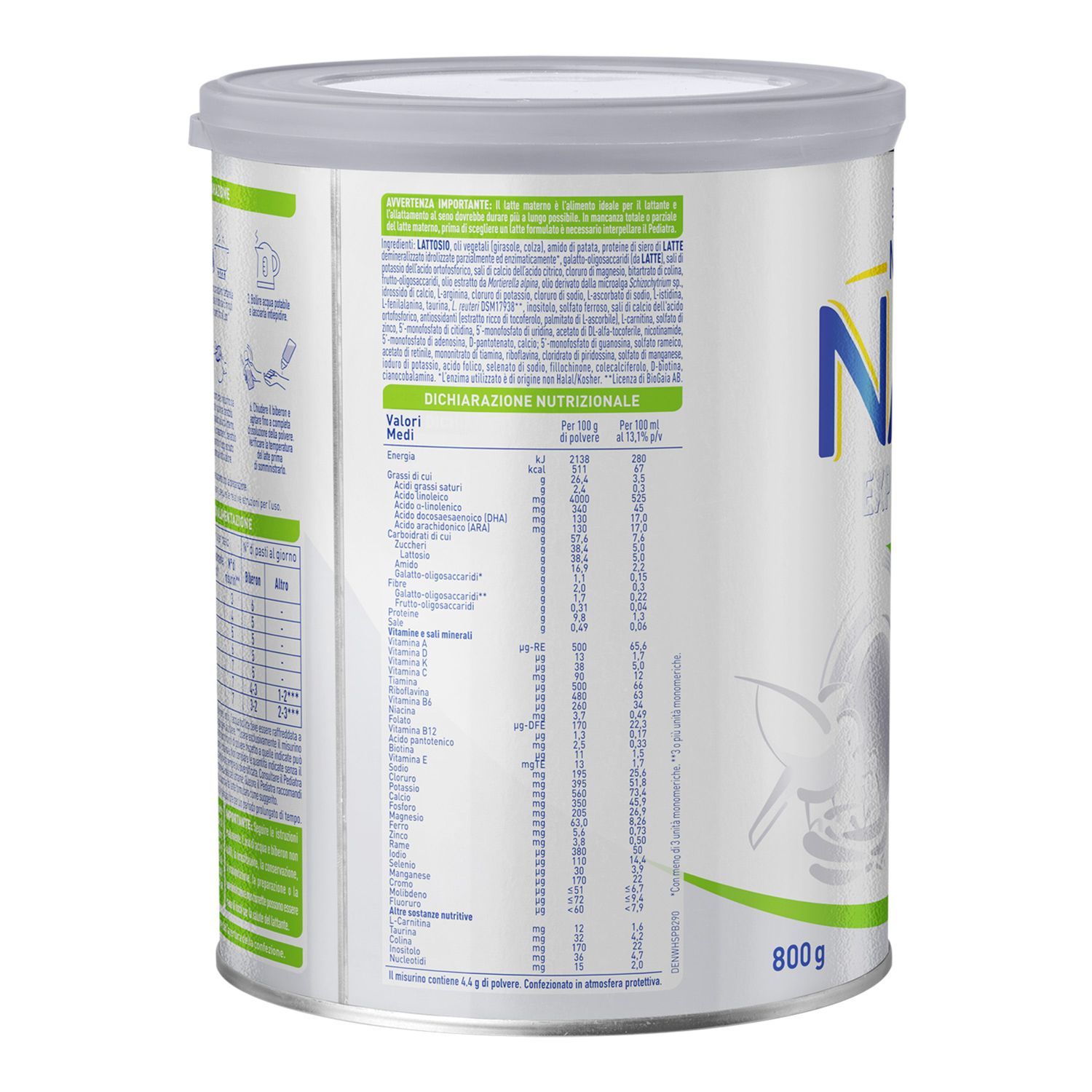 Nestlé nan expert pro ac-as latte in polvere latta 800g - Nestlé
