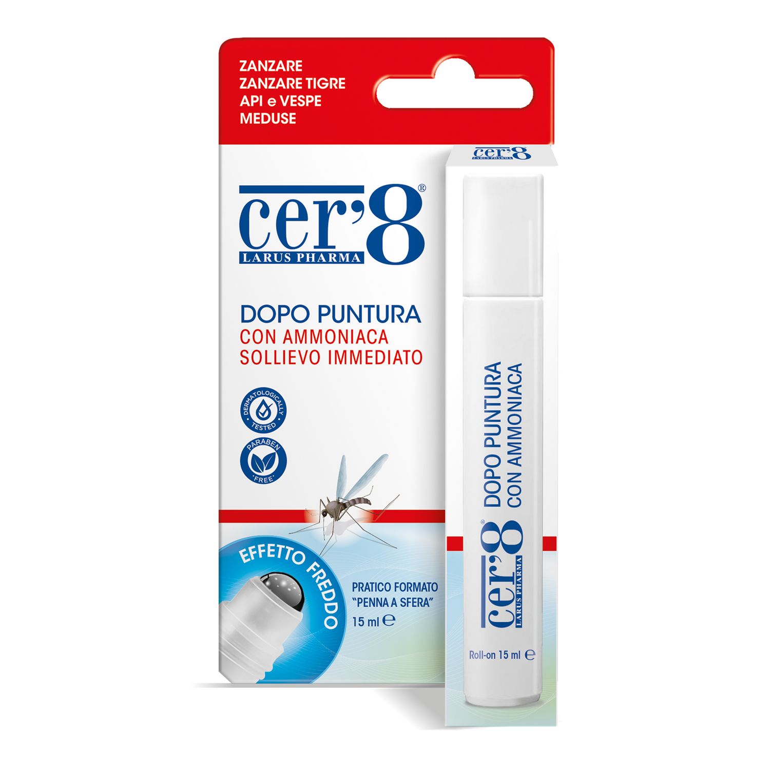Cer'8 dopopuntura con ammoniaca 15 ml - CER'8