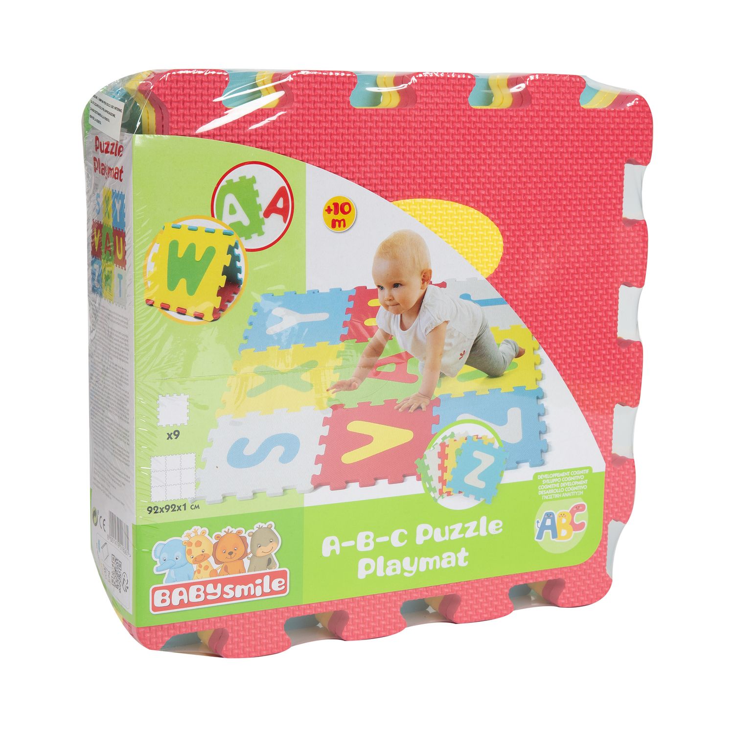 Tappeto puzzle lettere 9pz - Baby Smile