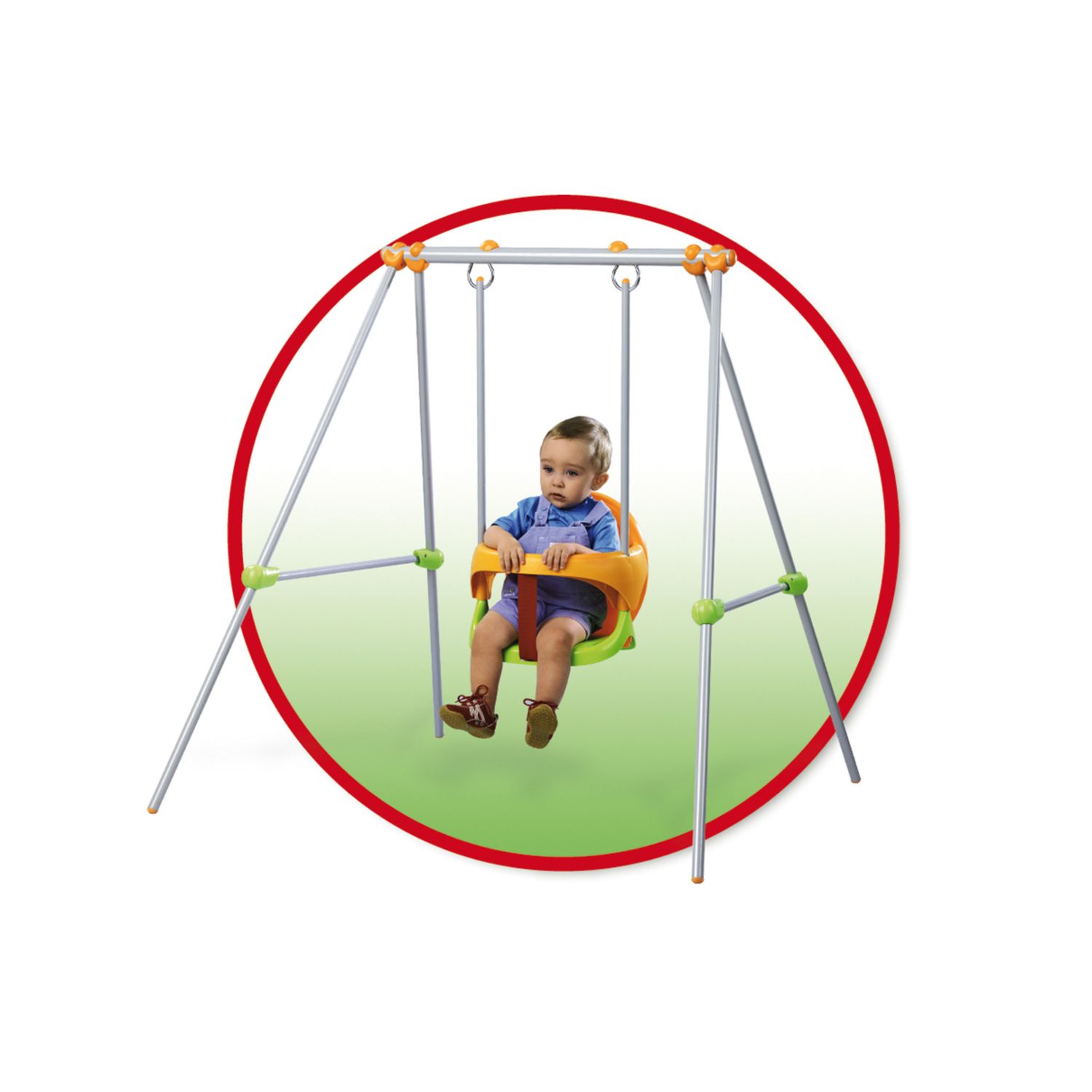 Dolce altalena con seggiolino evolutivo h cm. 120 - 12m+ – smoby - Smoby