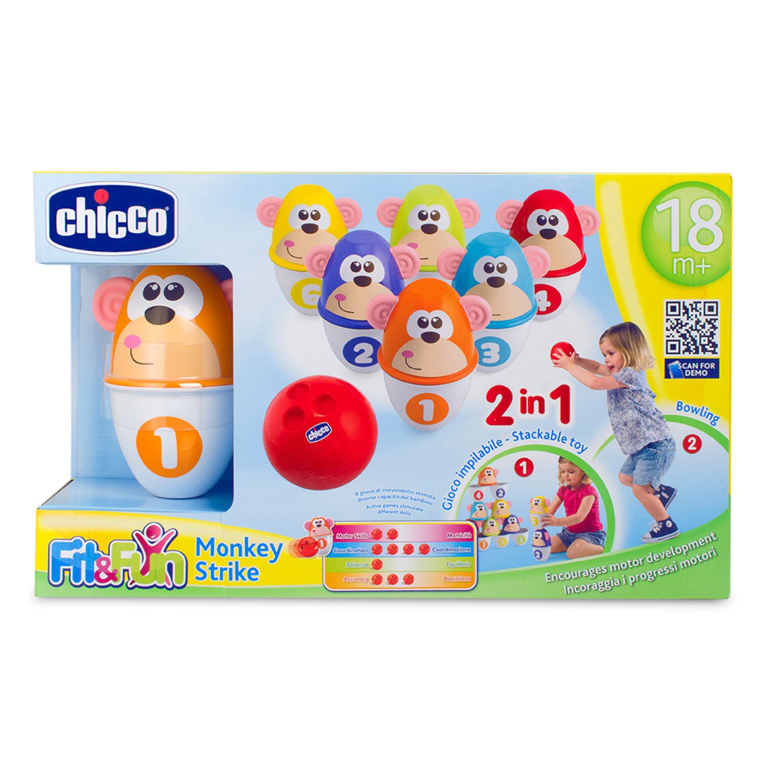Bowling monkey strike - chicco - Chicco