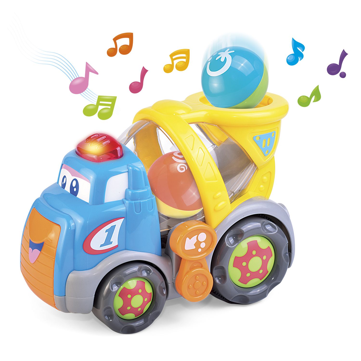 Betoniera lancia palline - 1+ - baby smile - Baby Smile