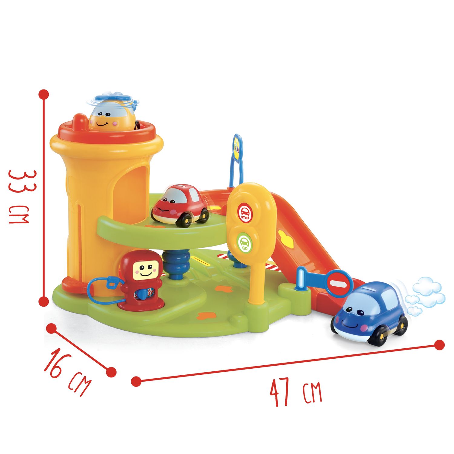 Garage con 3 veicoli - my first garage - Baby Smile
