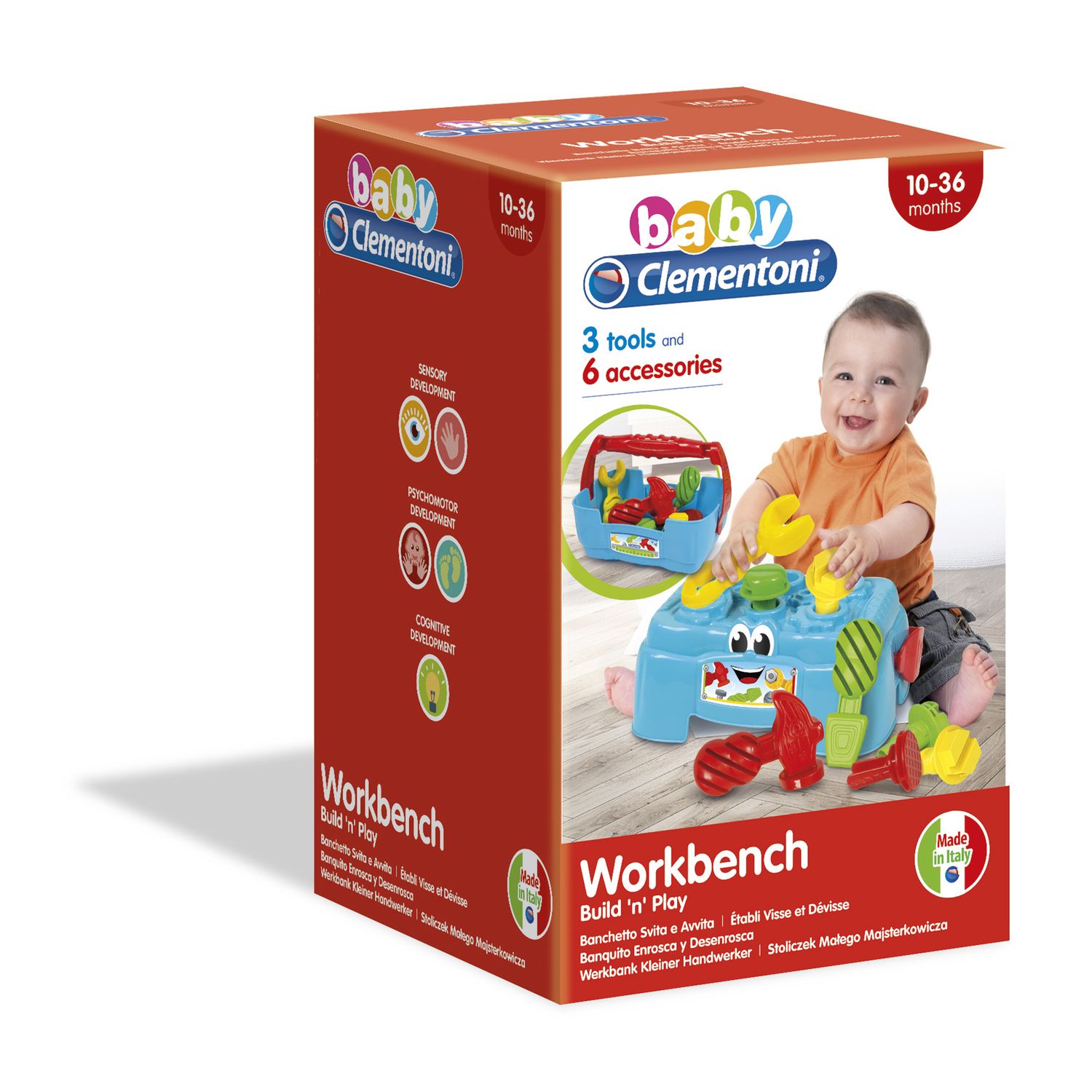 Baby clementoni - banchetto svita e avvita - Baby Clementoni