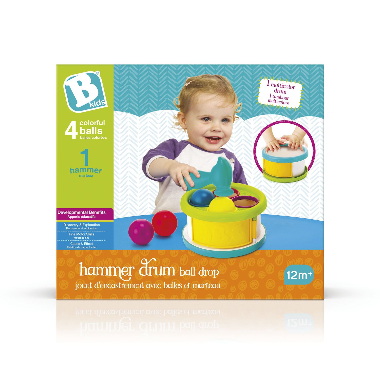 Tamburo con palline -  b-kids - B-Kids