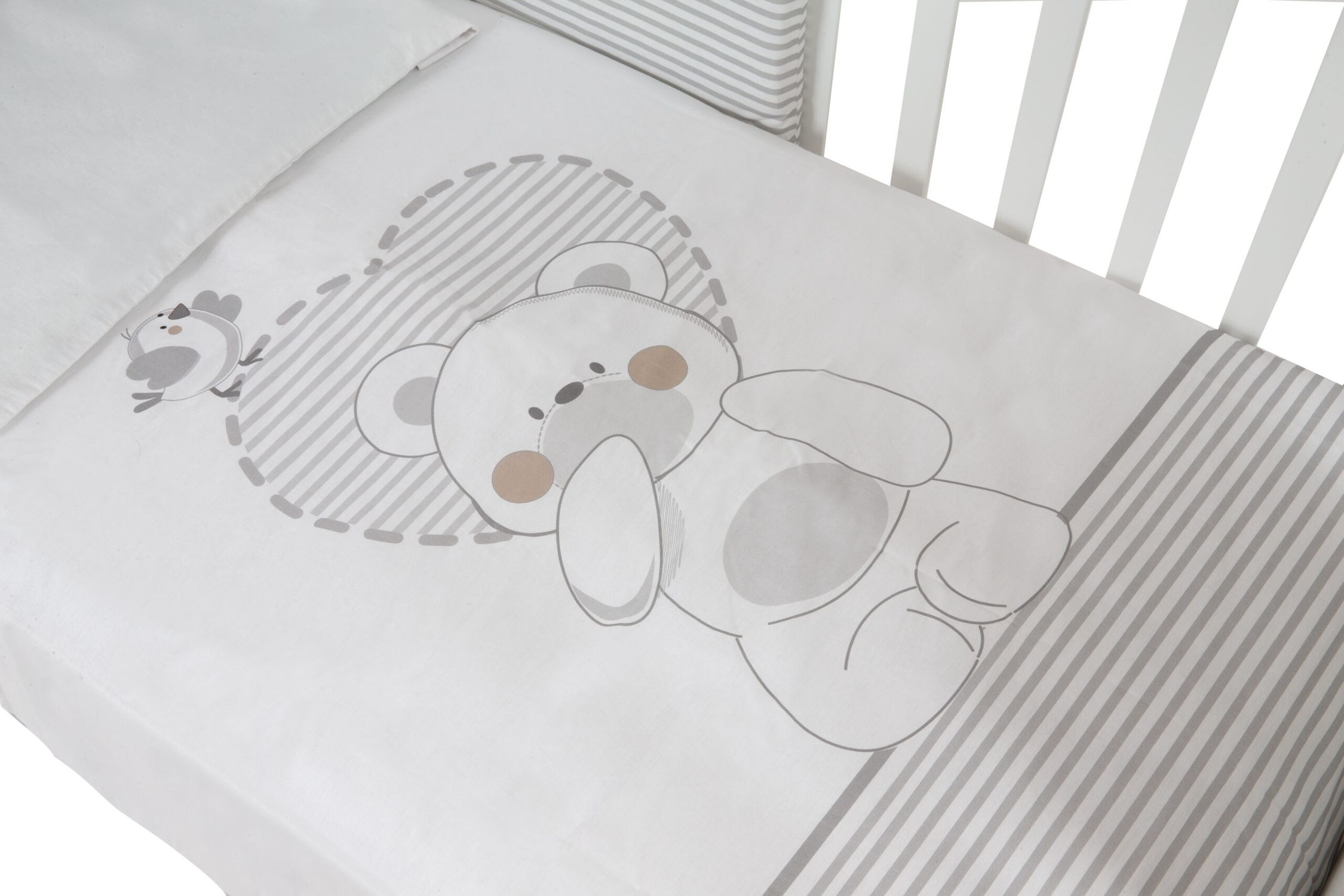 Set 4pz letto  orso giordani - Giordani