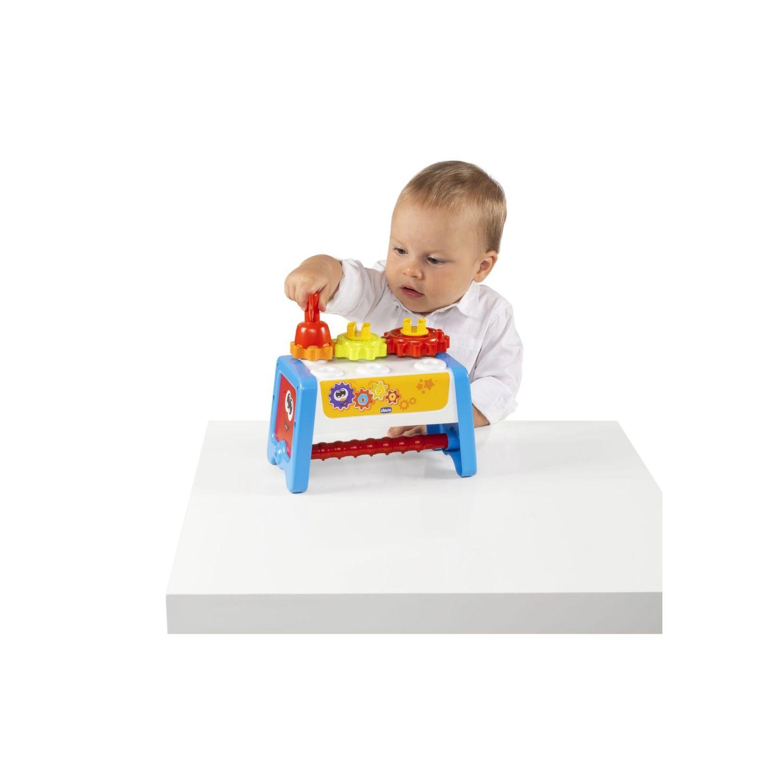 Gioco ad incastri 2 in 1 cassetta degli attrezzi - chicco - Chicco