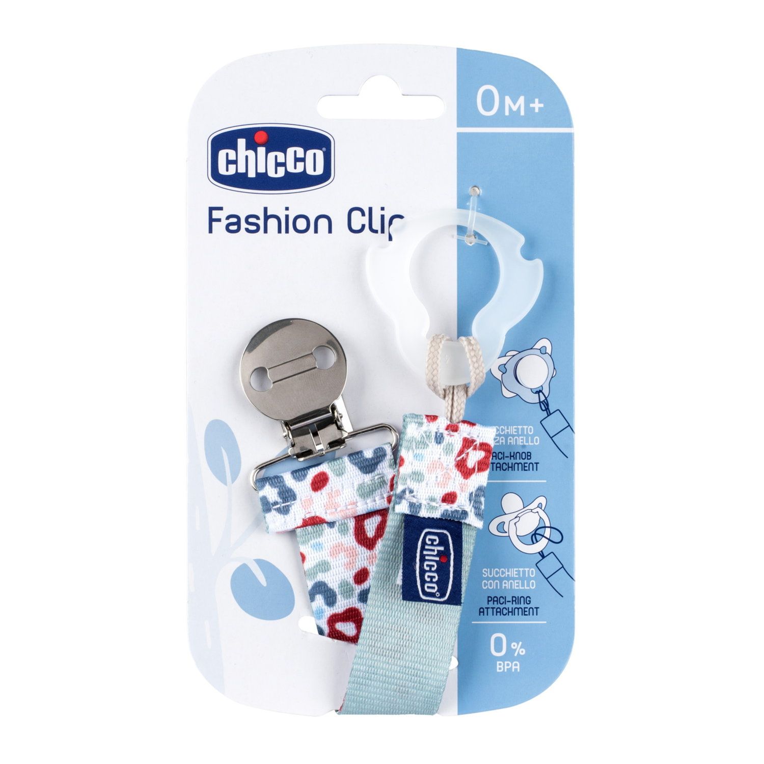 Chicco fashion clip verde 0m+ - Chicco